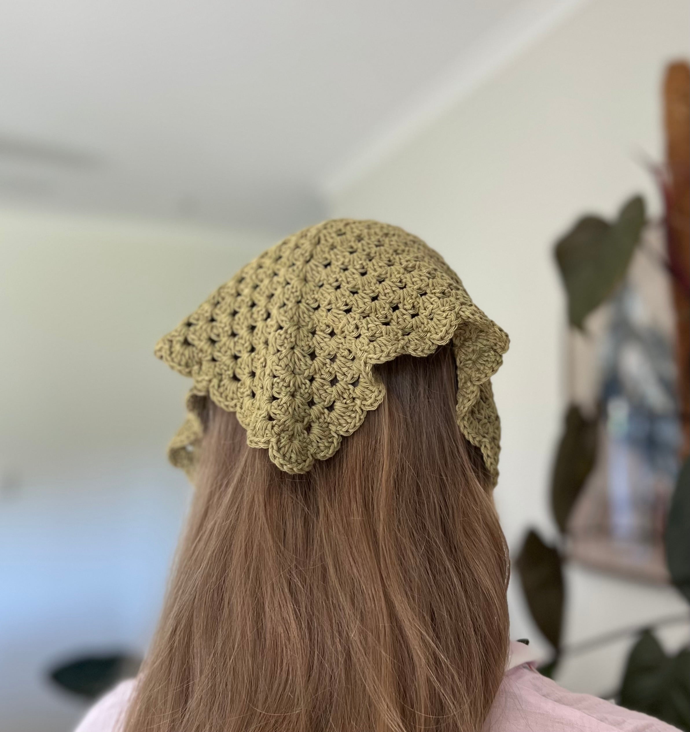 Crochet Head Bandana