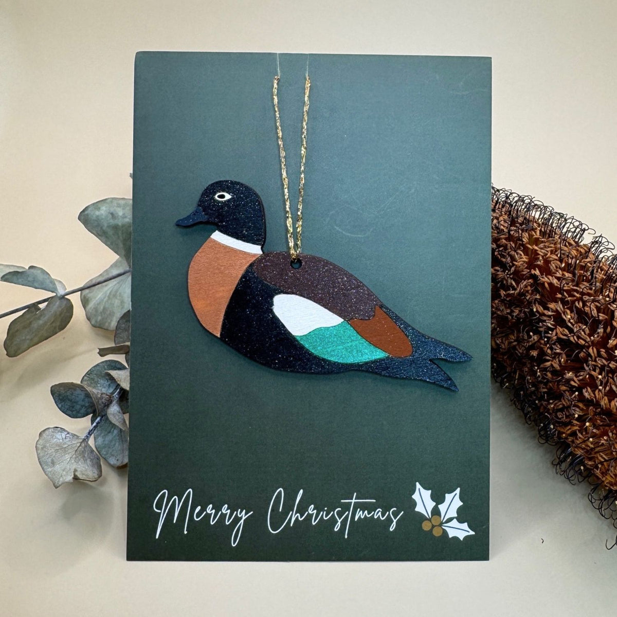 Australian Shelduck Hand Painted Christmas Decoration