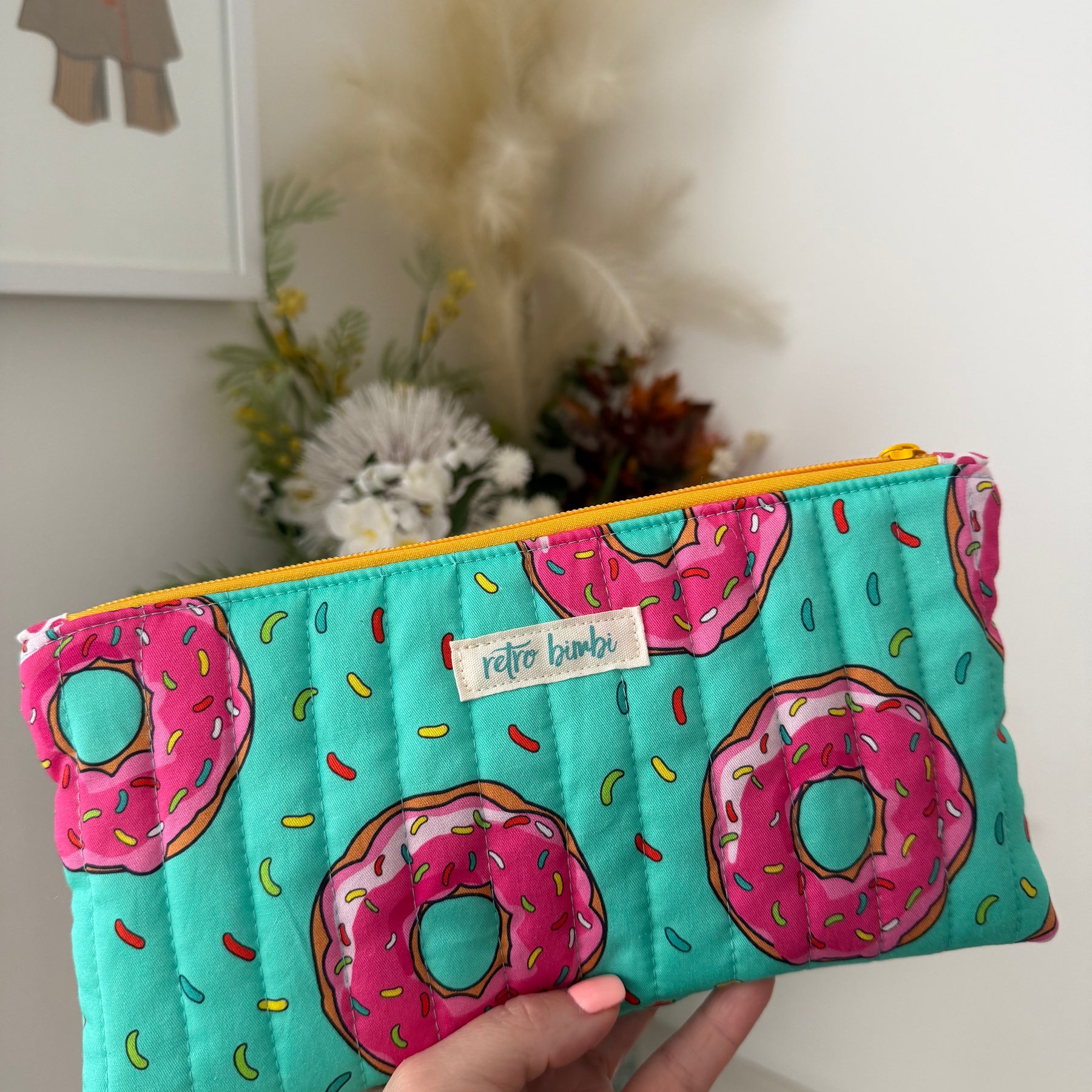 Quilted Pencil Pouch - Various Designs