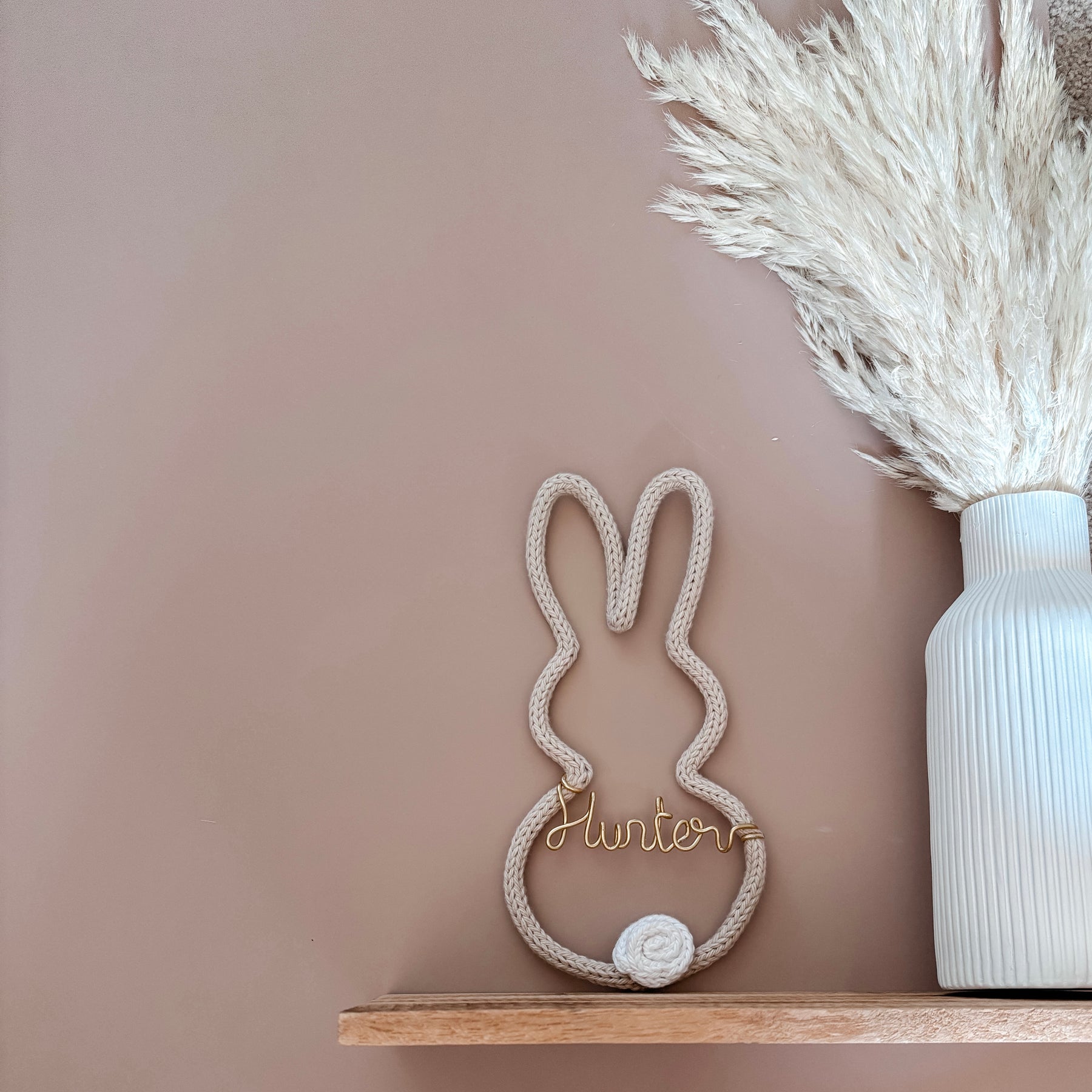 Knitted Bunny Customisable | Pick your Colour