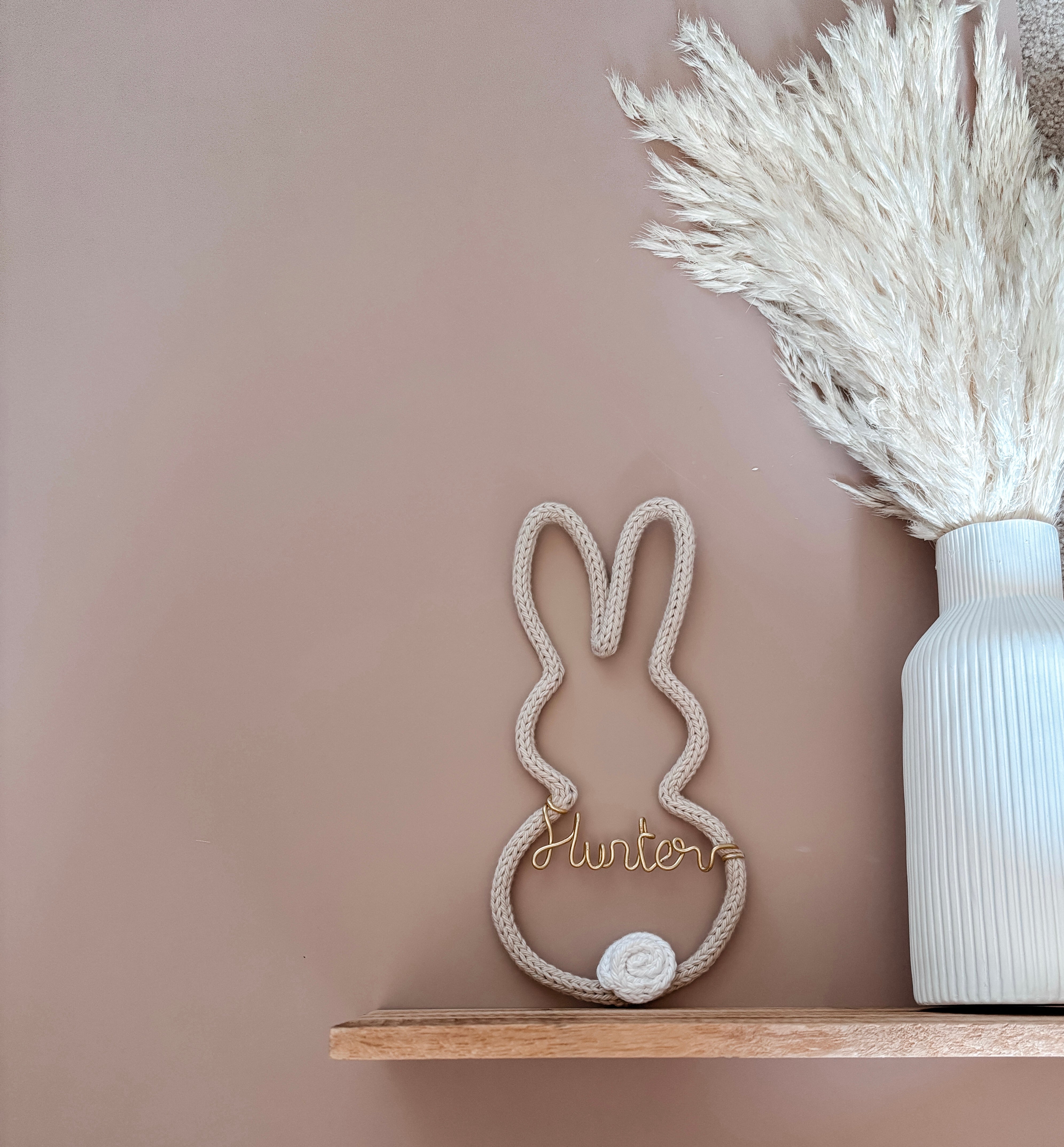 Knitted Bunny Customisable | Pick your Colour