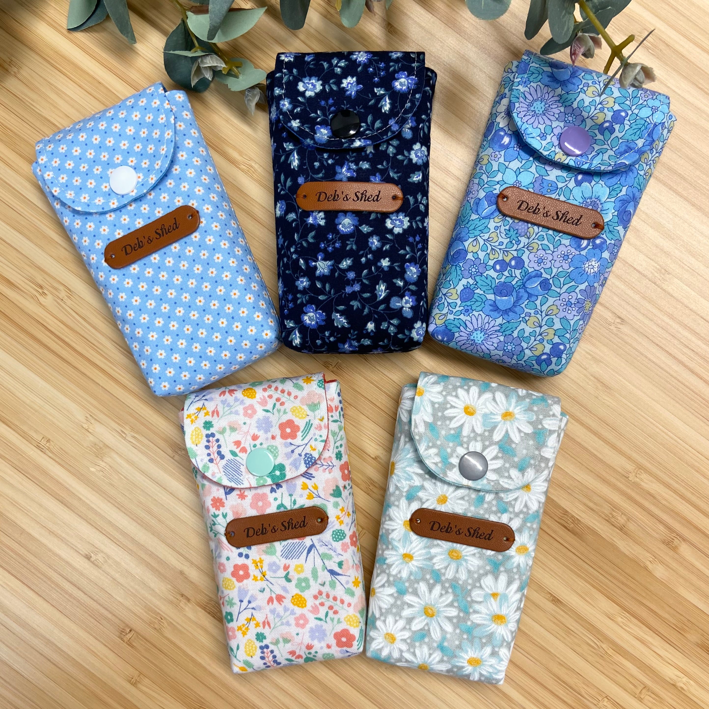 Tissue Wallet Ruler Floral Tissue Wallet