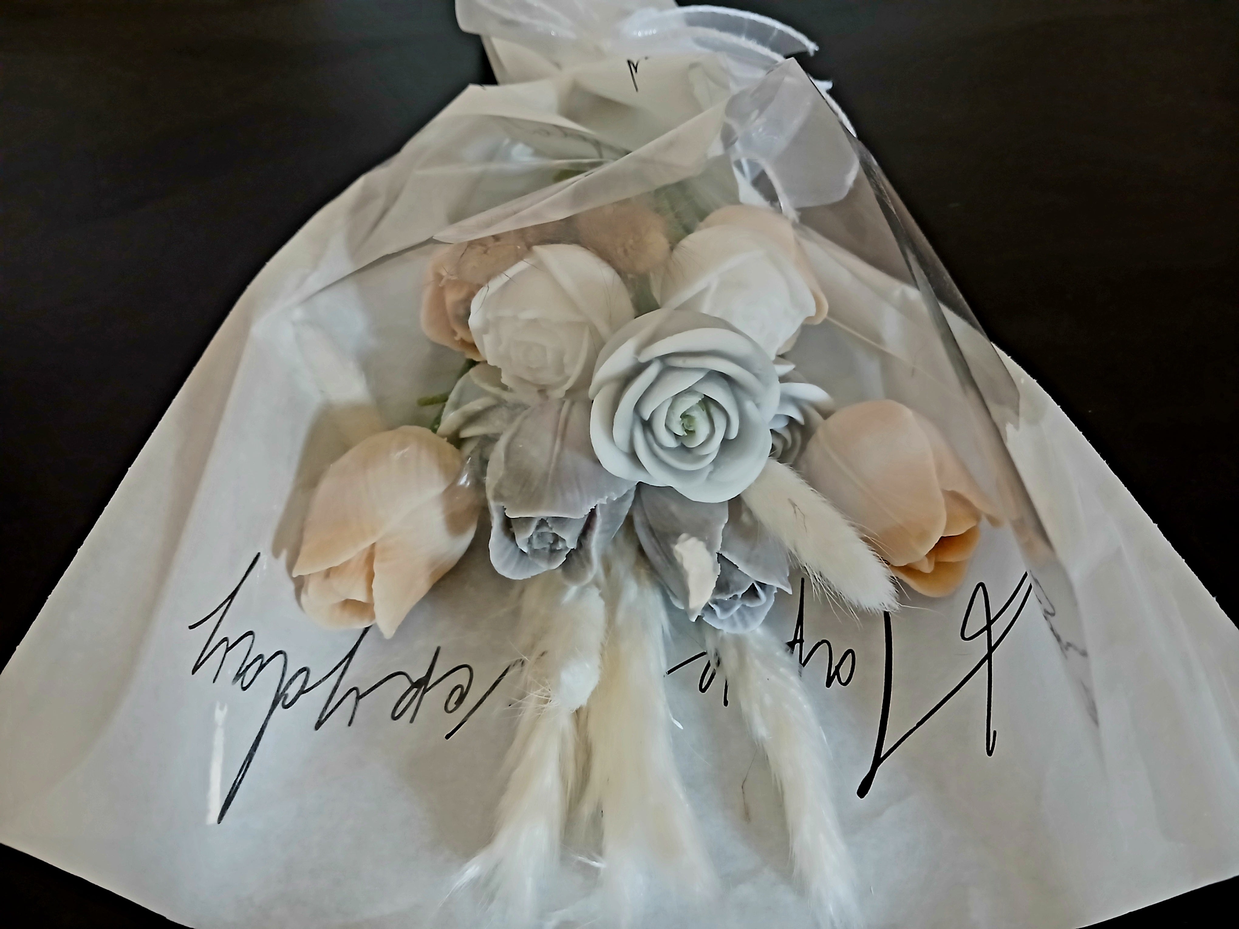 Hand Held Bouquet Sea Salt & Driftwood
