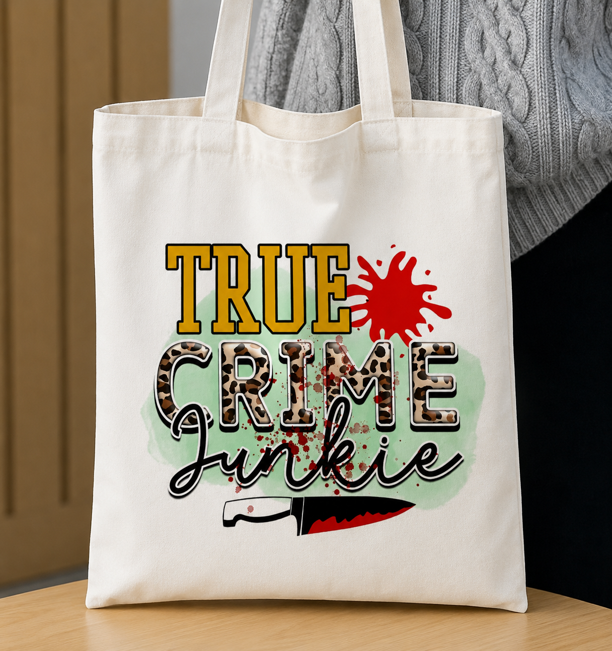 Reusable Canvas Shopping Bag | Literary Gift | Reader Tote | Handmade