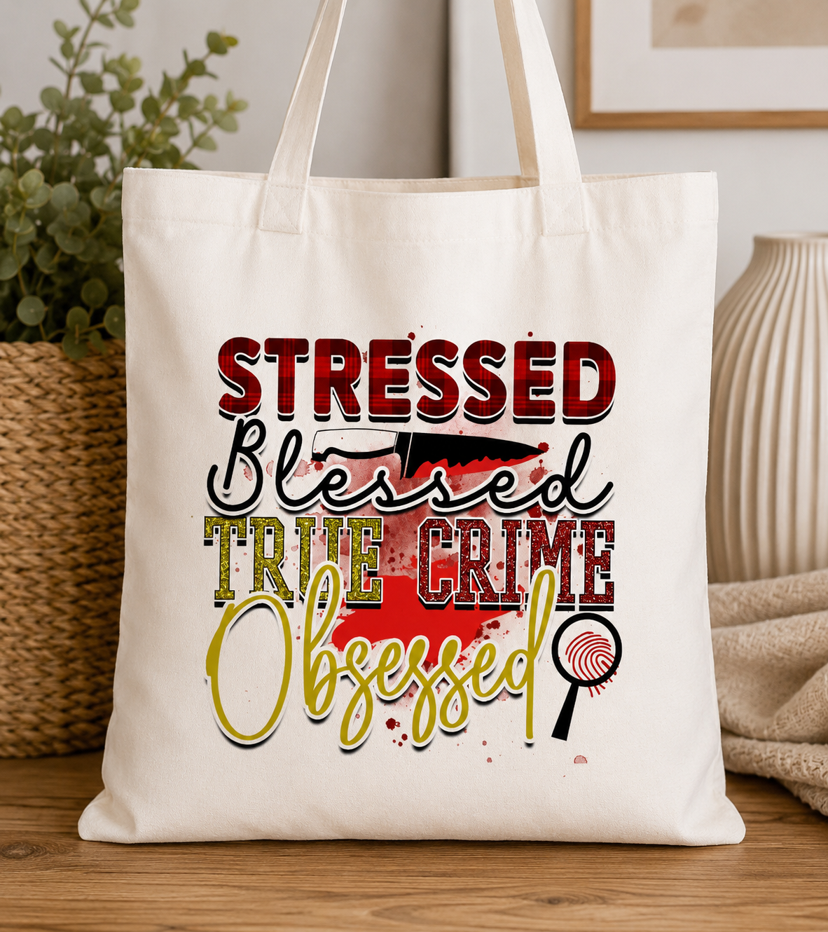 Reusable Canvas Shopping Bag | Literary Gift | Reader Tote | Handmade