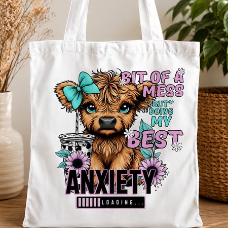 Reusable Canvas Shopping Bag | Literary Gift | Reader Tote | Handmade