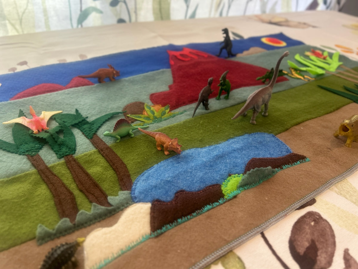 Children's Playmat Dino Land A