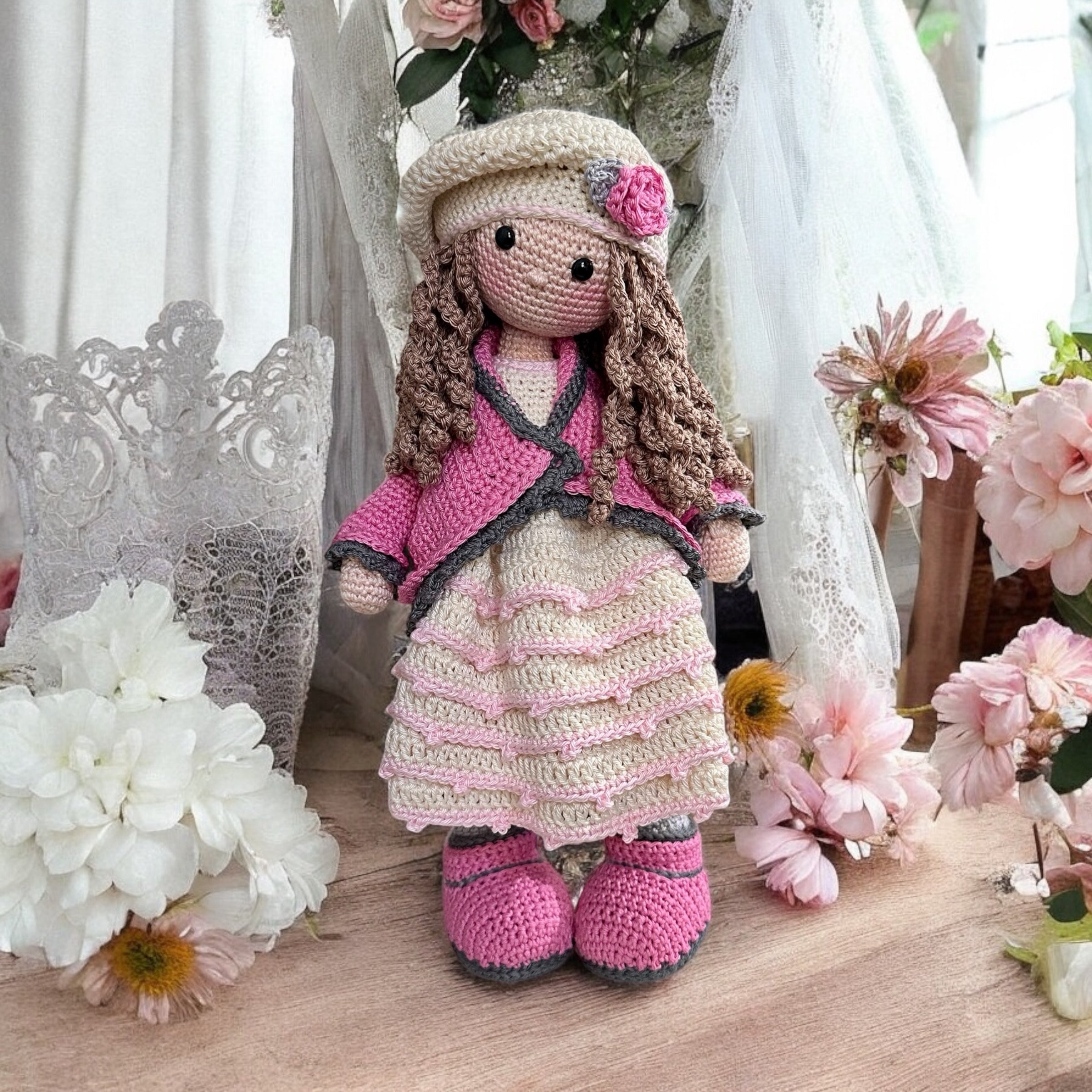 Crochet Amigurumi Art Doll