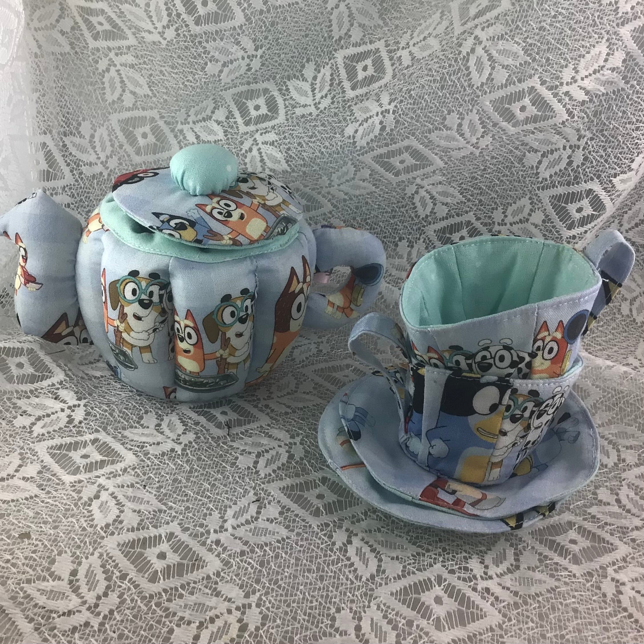 My First Teaset  Bluey Dog