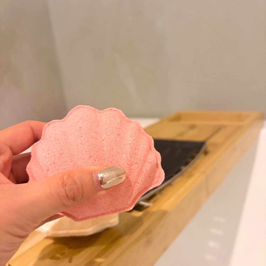 Bath Bomb Shell Trio | 3 Large Coastal Bath Bombs