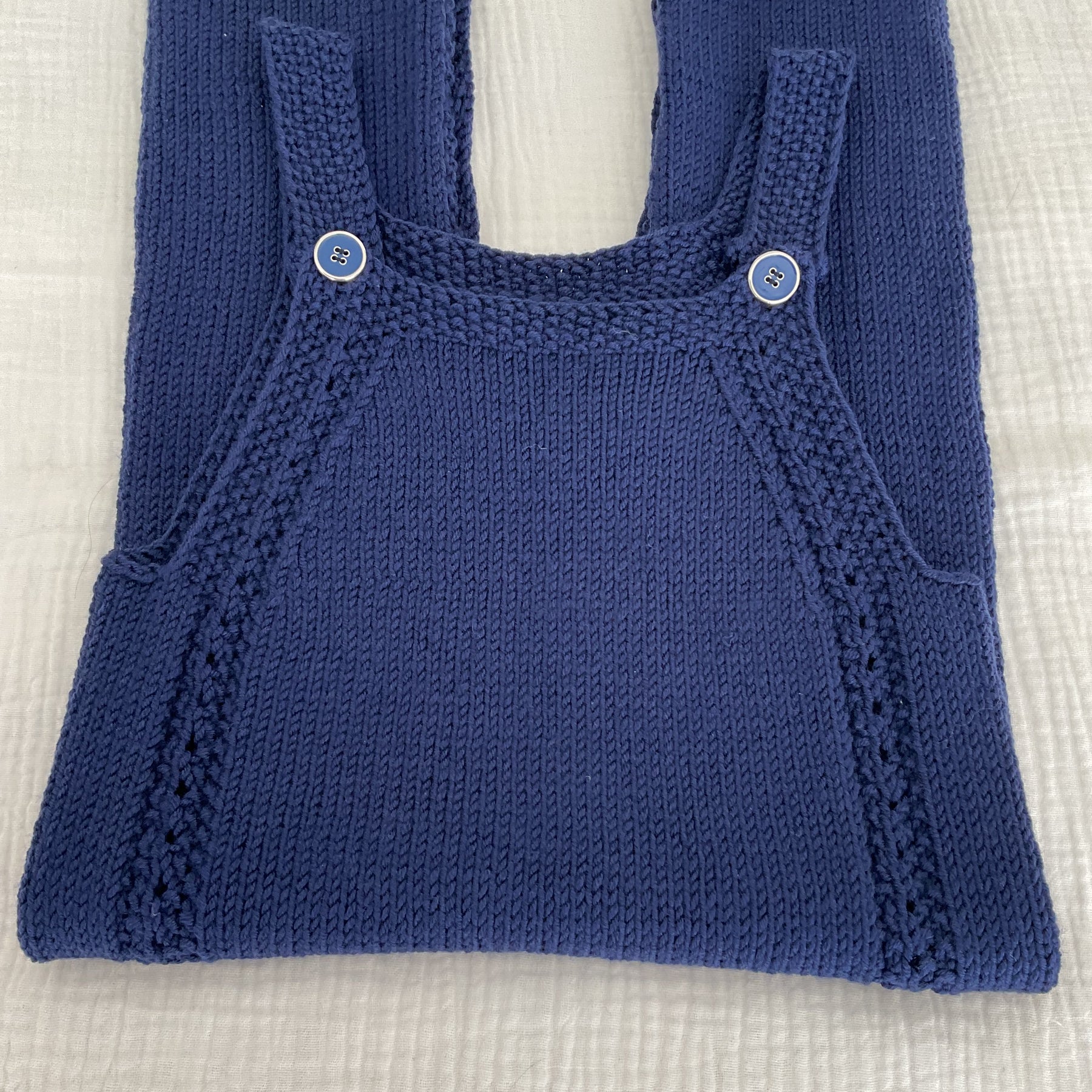 Navy Overall, 6-12months
