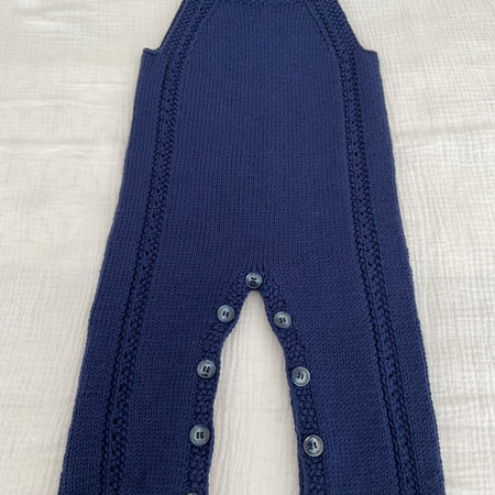 Navy Overall, 6-12months