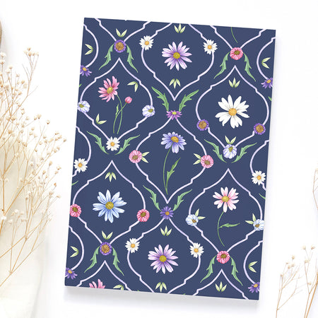 Australian Daisy Recycled A5 Lined Notebook