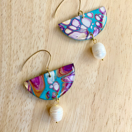 Artisan Unique Colourful Lightweight Earrings