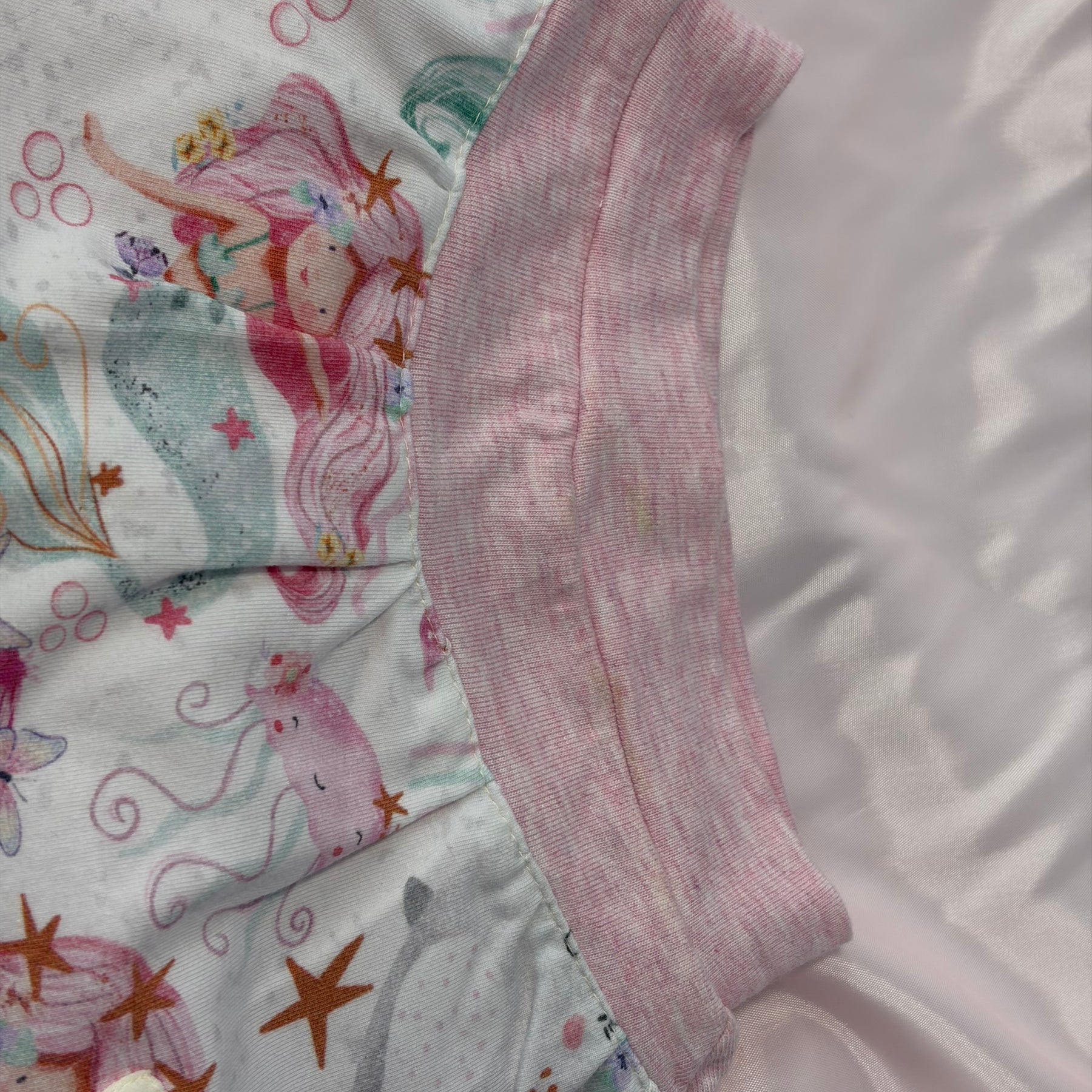 Littlest Mermaid All in one Leggings with Long Sleeve Tee