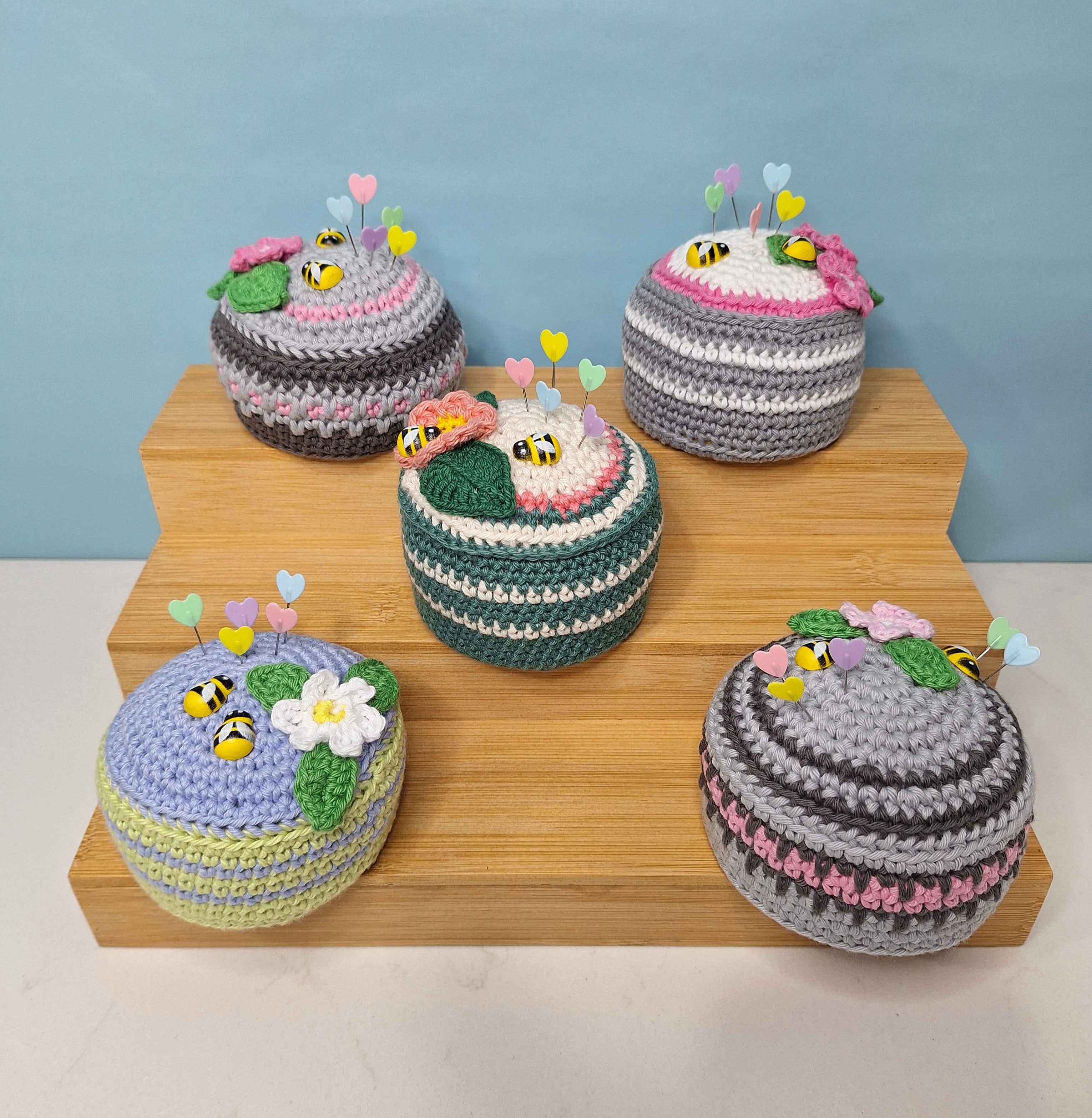 Heirloom  Handmade Crocheted Pin Cushion