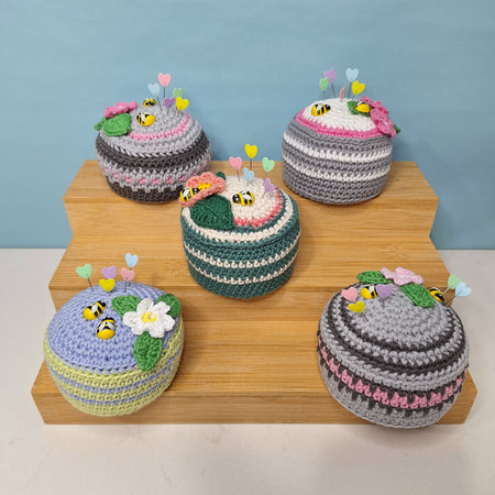 Heirloom  Handmade Crocheted Pin Cushion