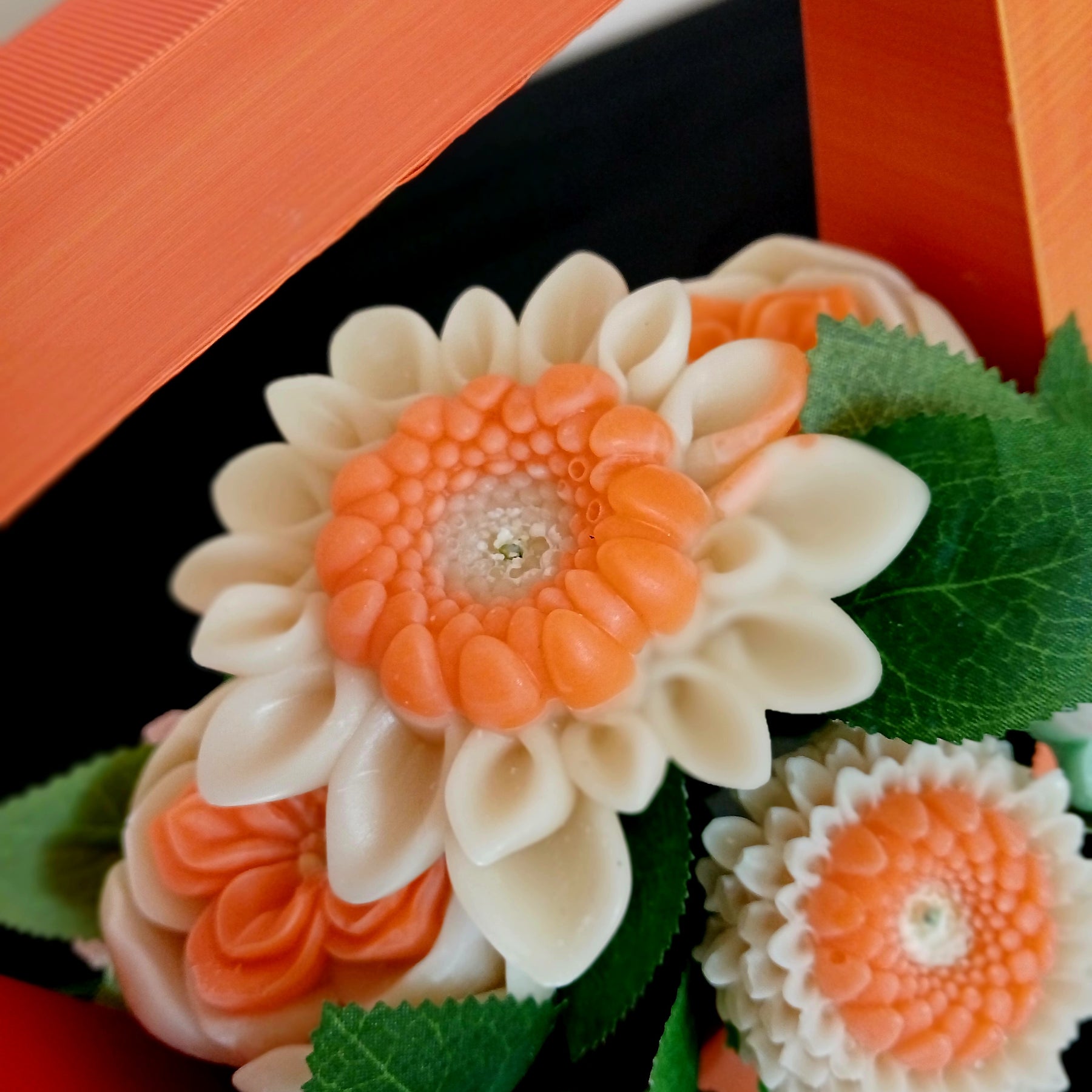 Box Handle Bouquet Japanese Cherry Blossom