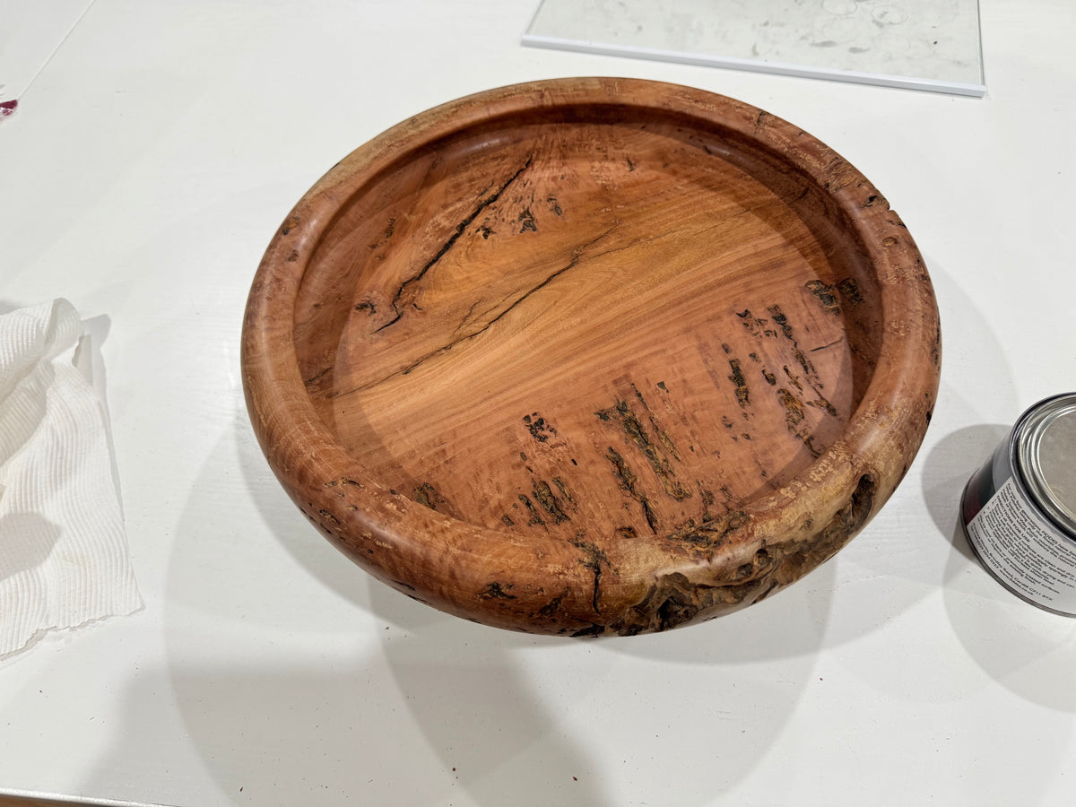 Figured Red Gum Bowl