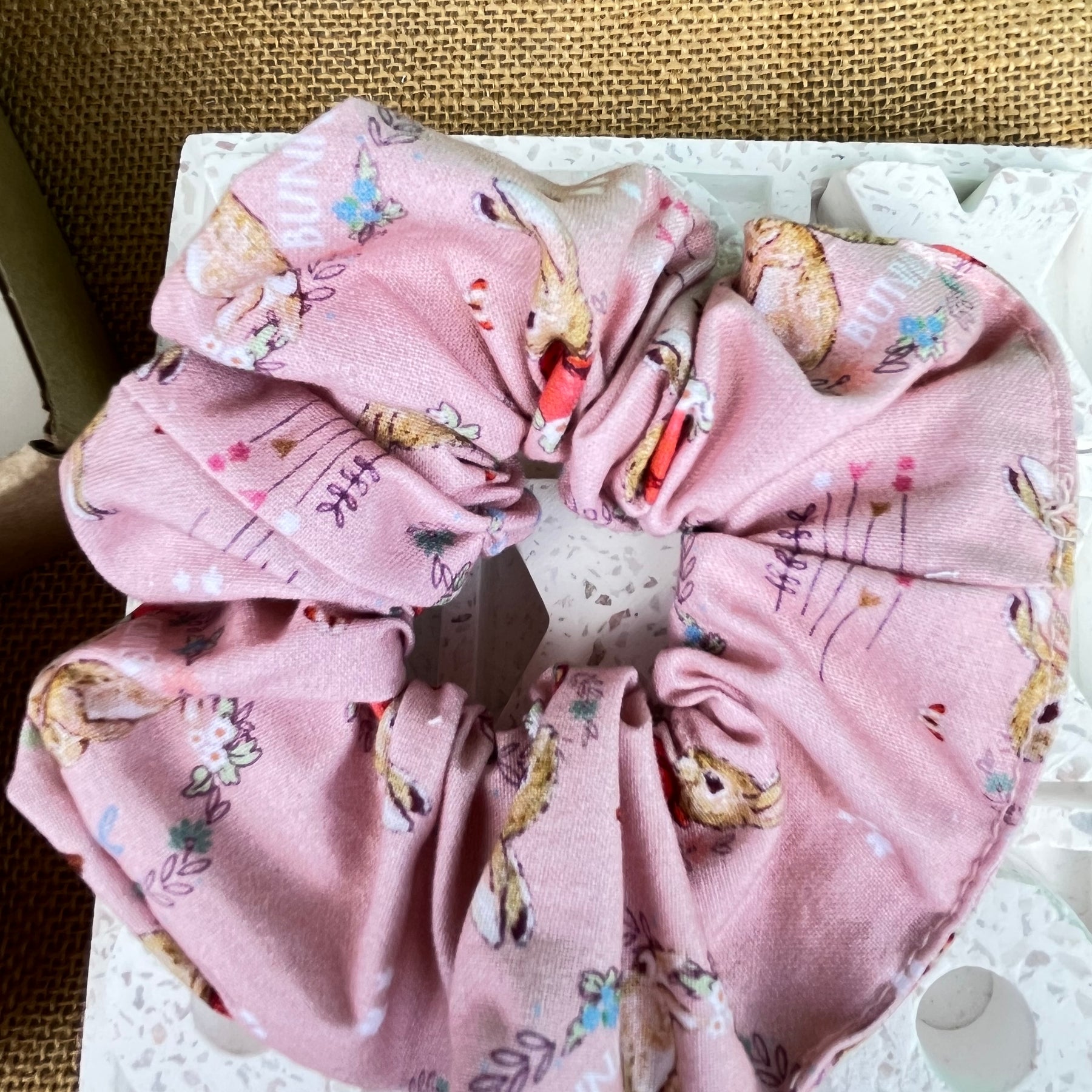 Handmade Bunny Scrunchies | Hair accessory |Whimsical
