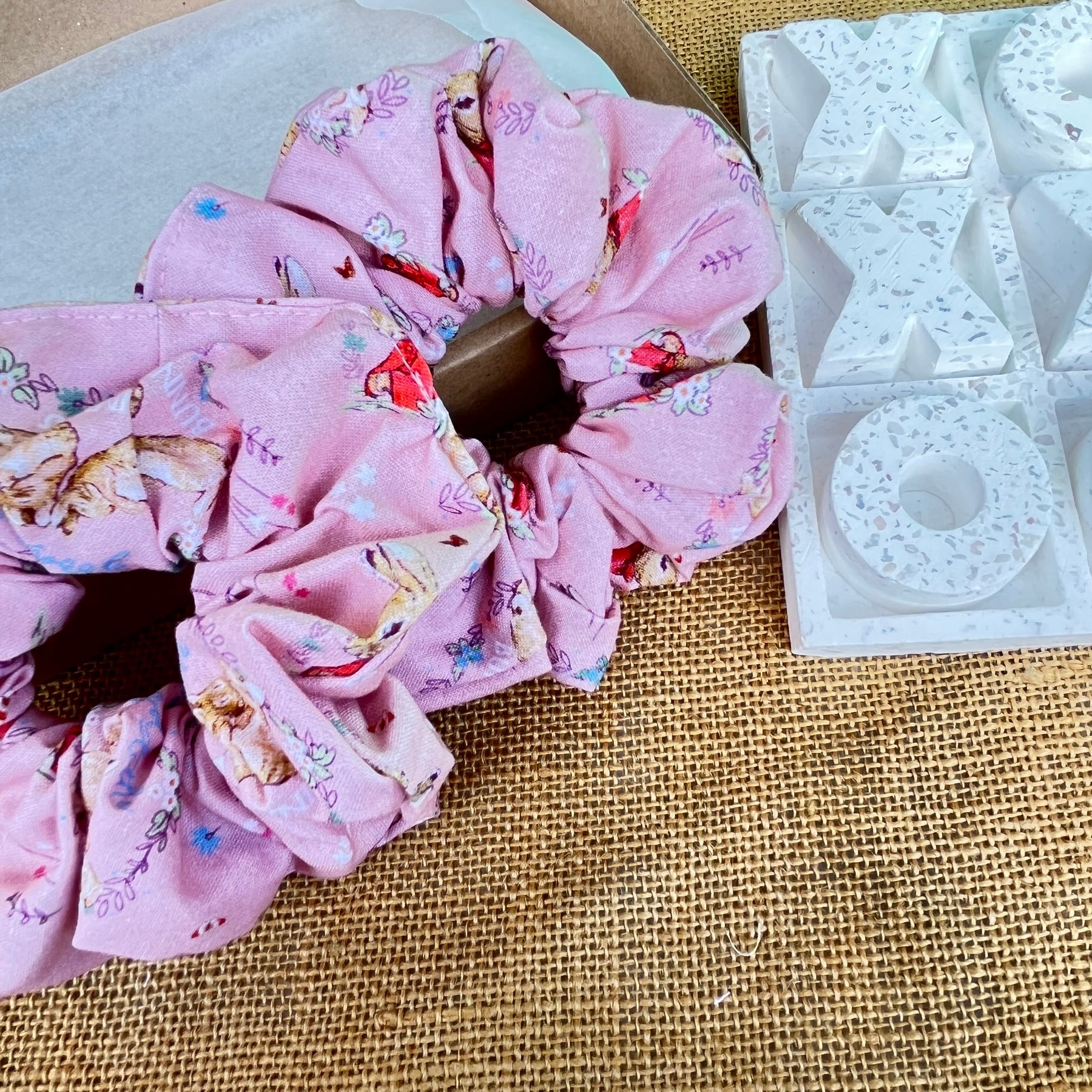 Handmade Bunny Scrunchies | Hair accessory |Whimsical