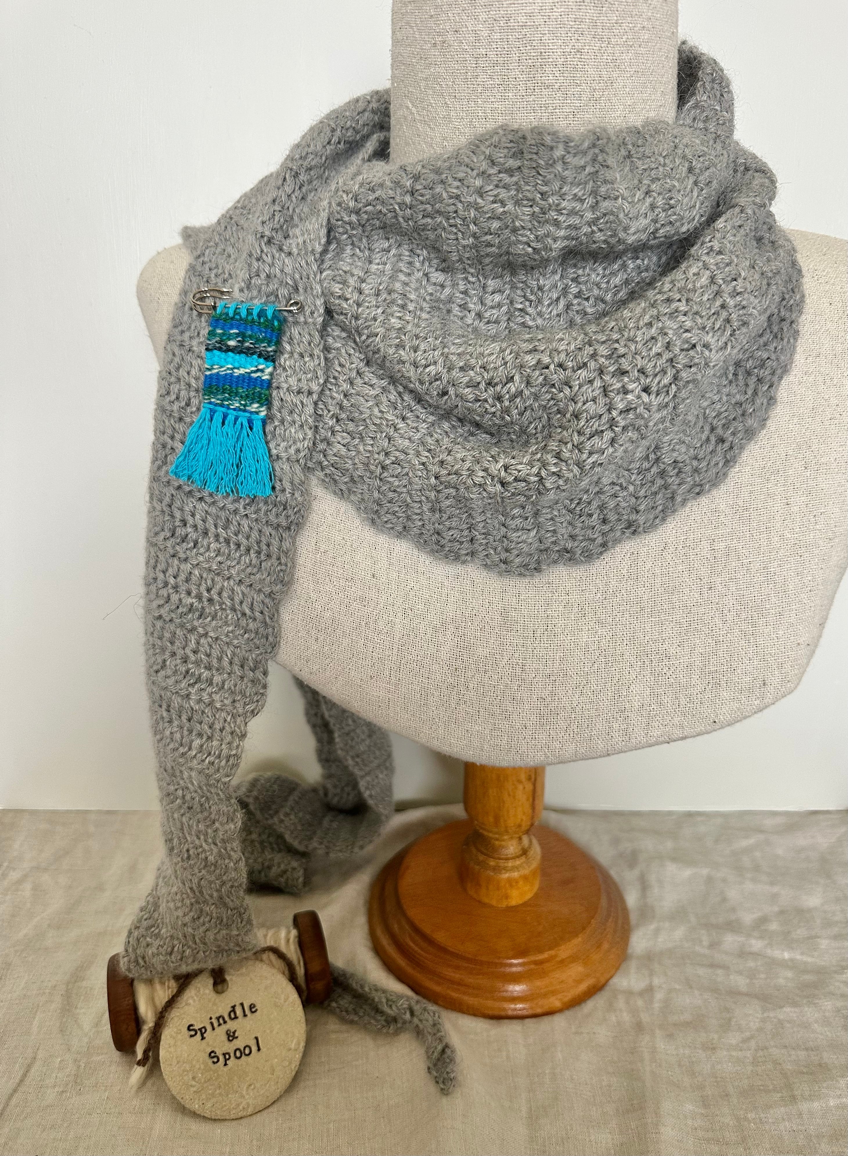 Handwoven Brooches or Shawl Pins