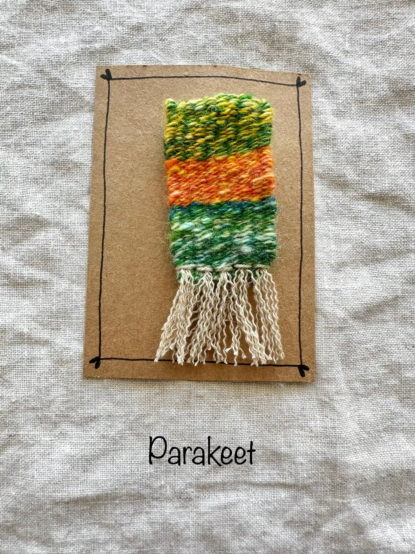 Handwoven Brooches or Shawl Pins