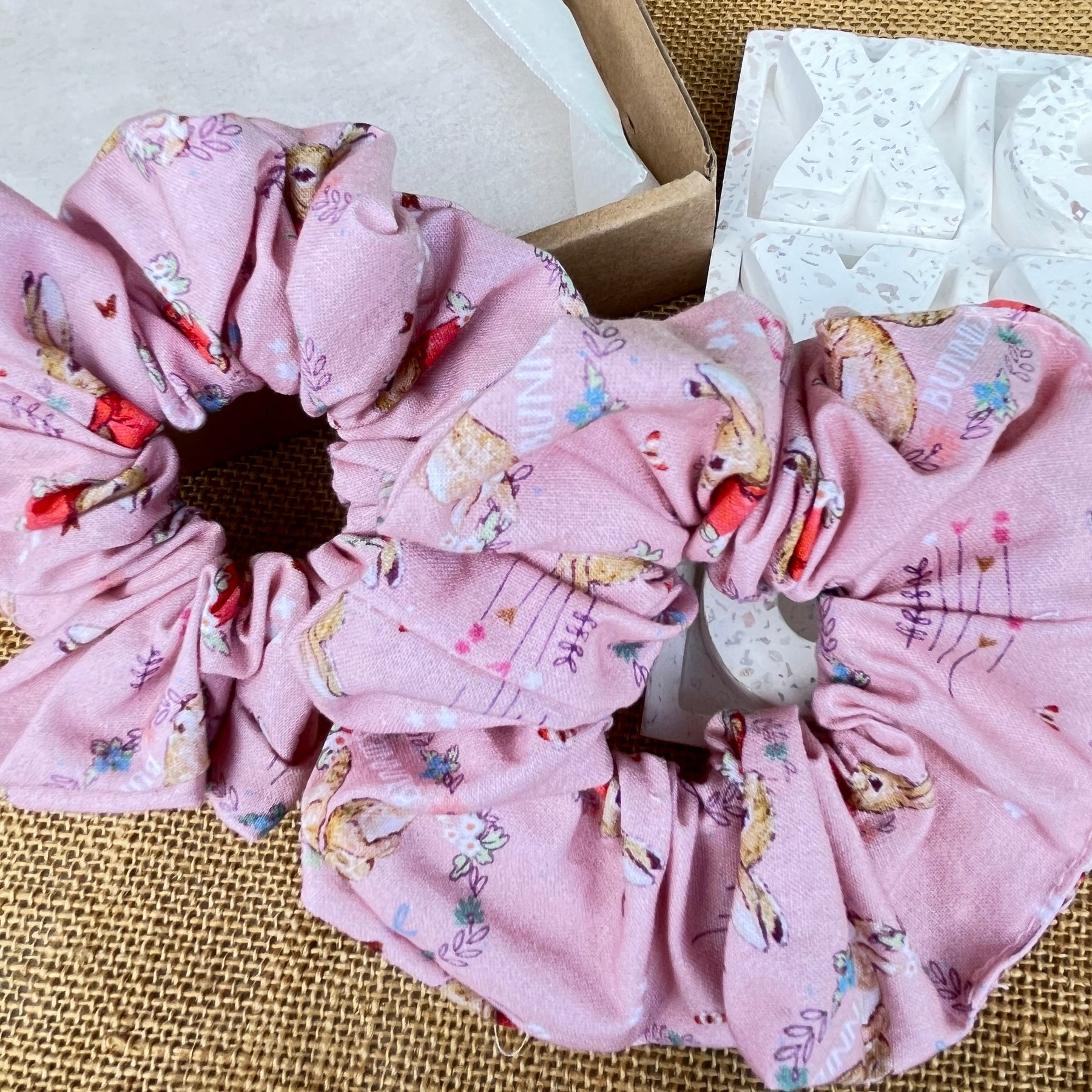 Handmade Bunny Scrunchies | Hair accessory |Whimsical