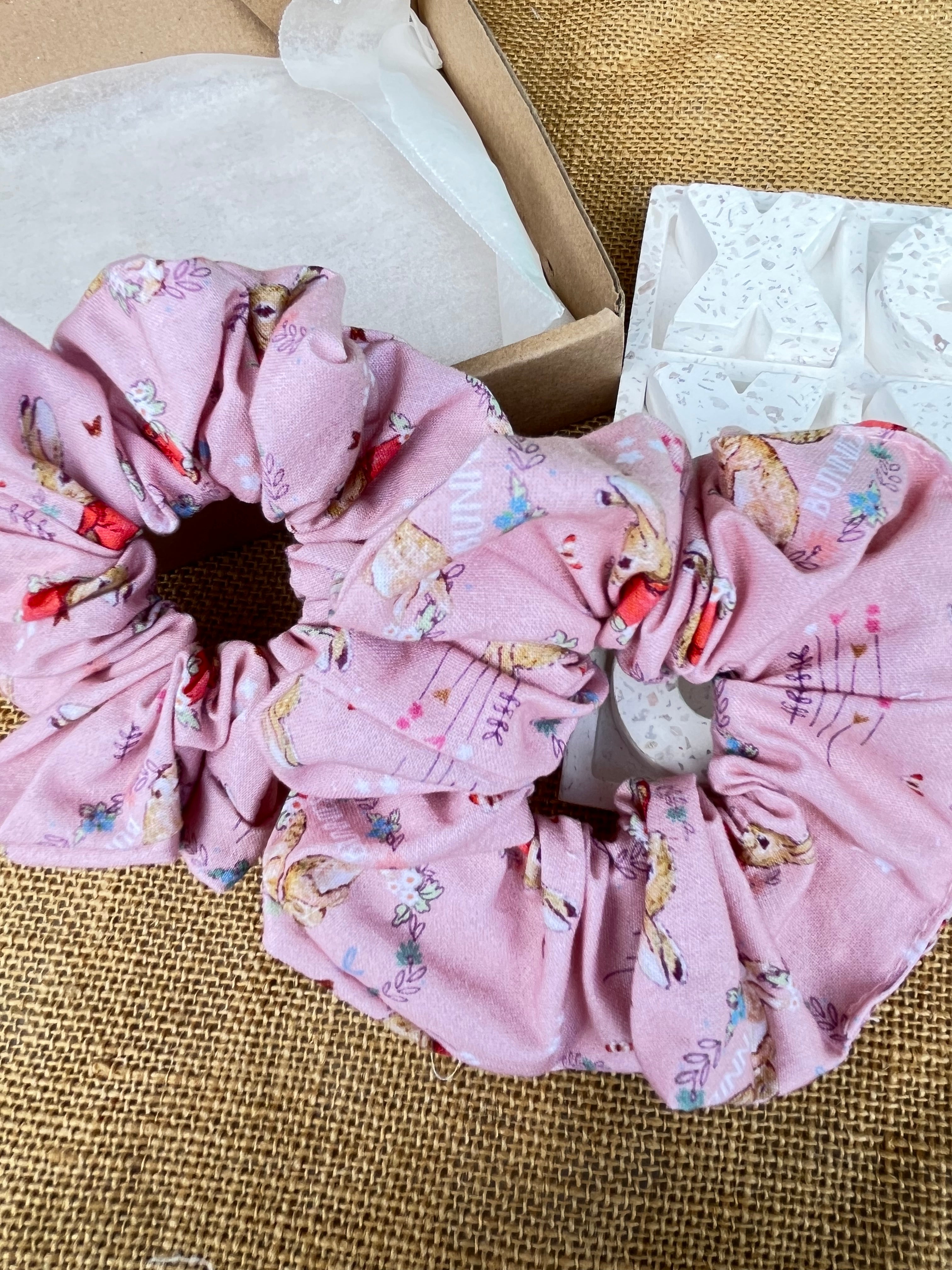 Handmade Bunny Scrunchies | Hair accessory |Whimsical