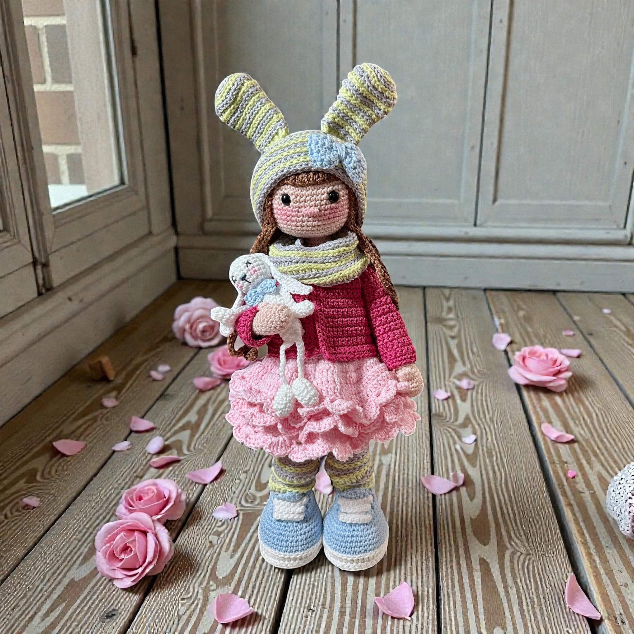 Crochet Amigurumi Art Doll