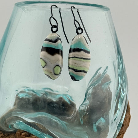 The Off Pattern Collection | Oval Drop Earrings