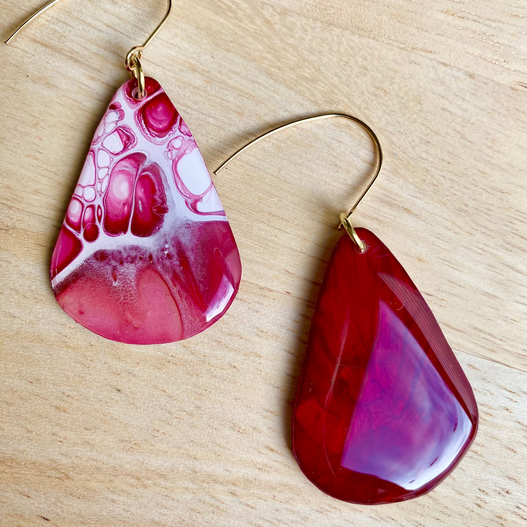 Unmatched Unique Arty Dangle Earrings