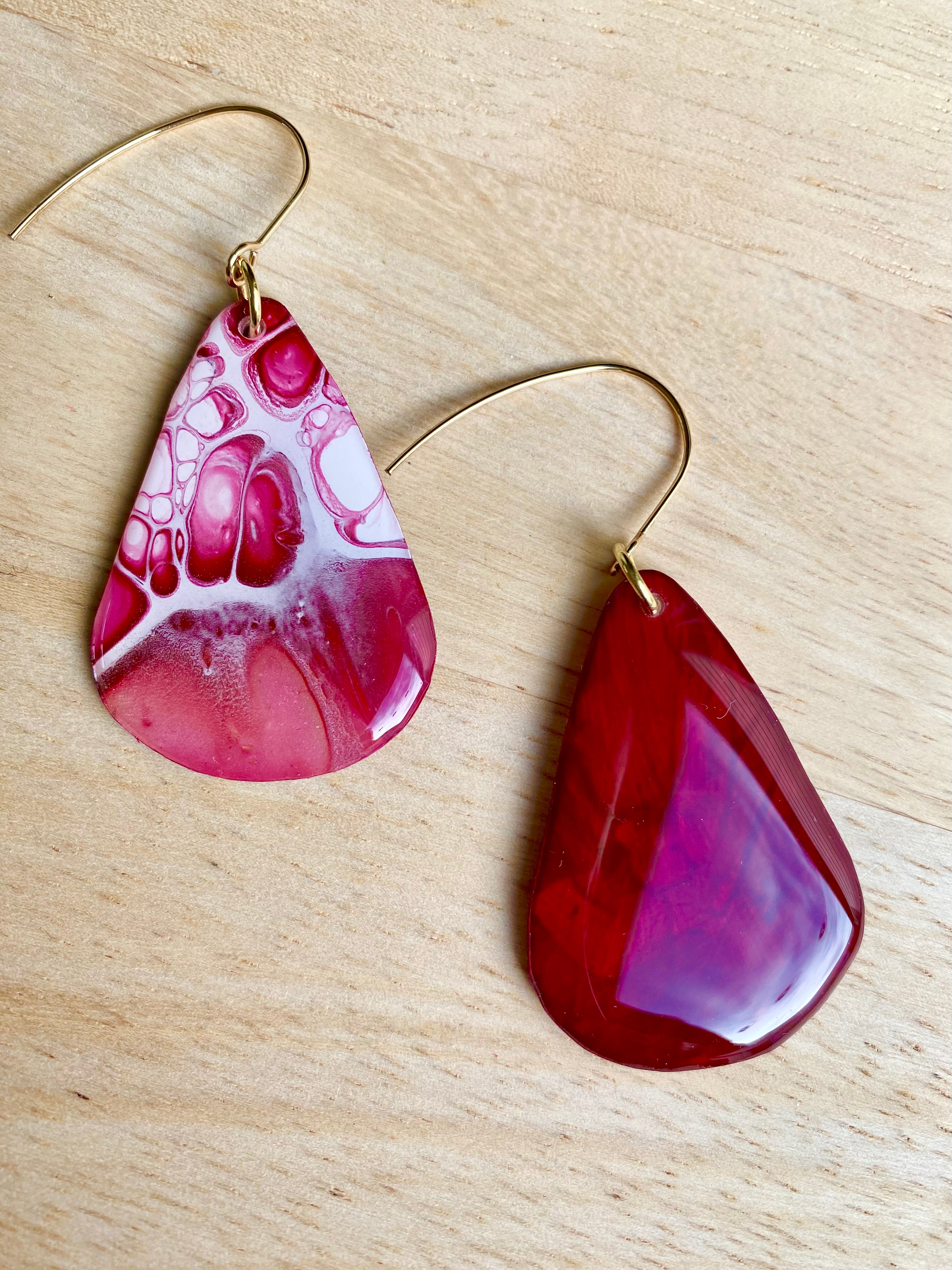 Unmatched Unique Arty Dangle Earrings