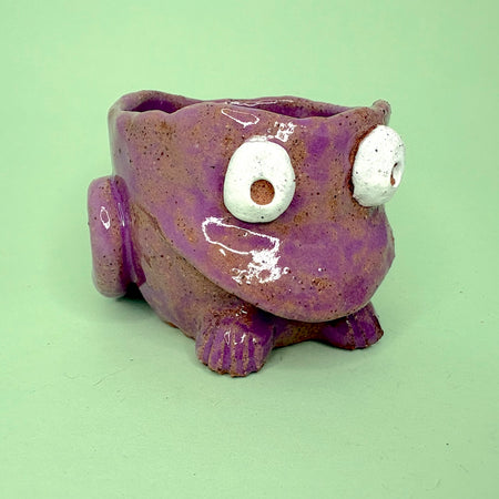 Ceramic monster pot
