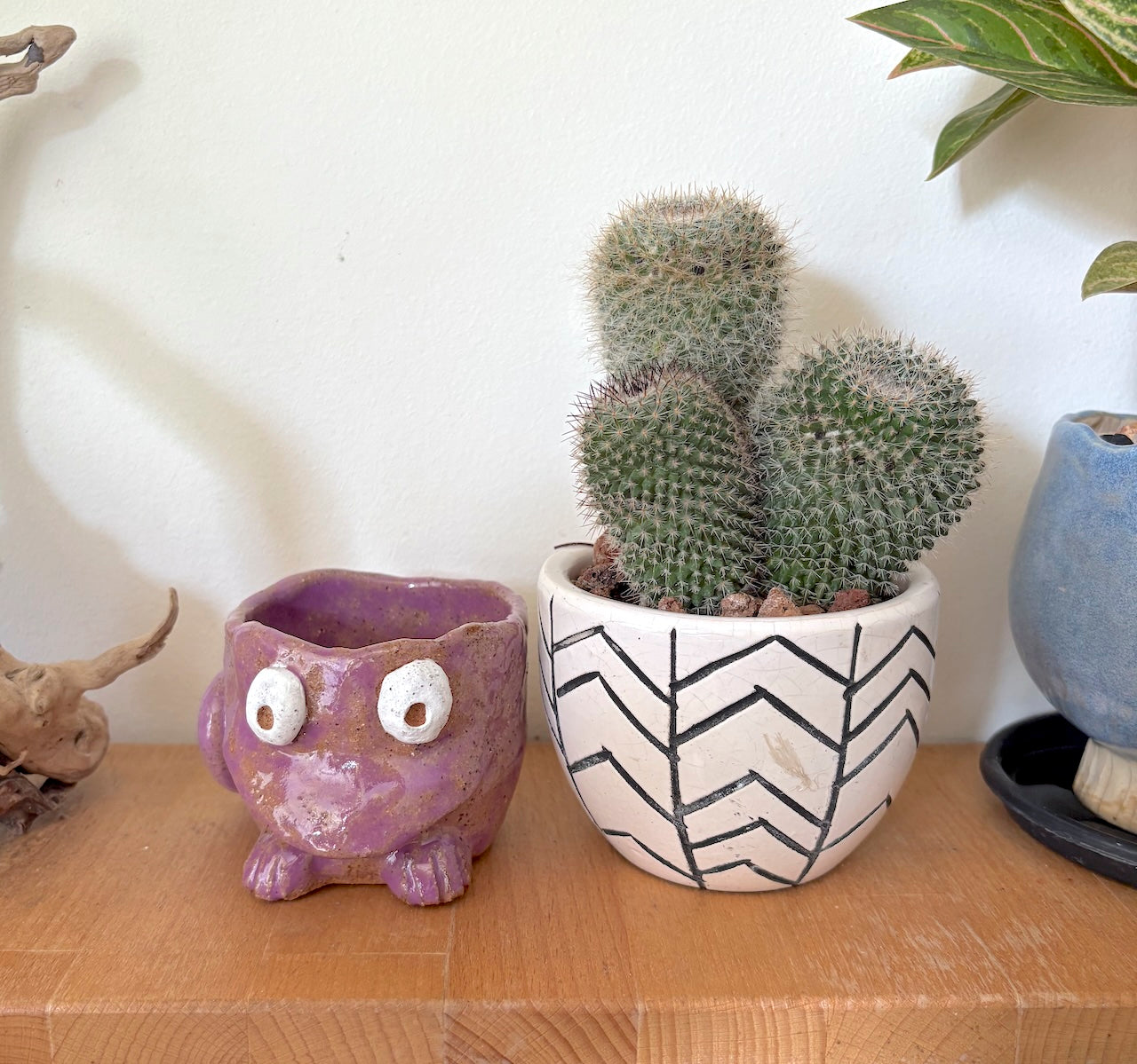 Ceramic monster pot