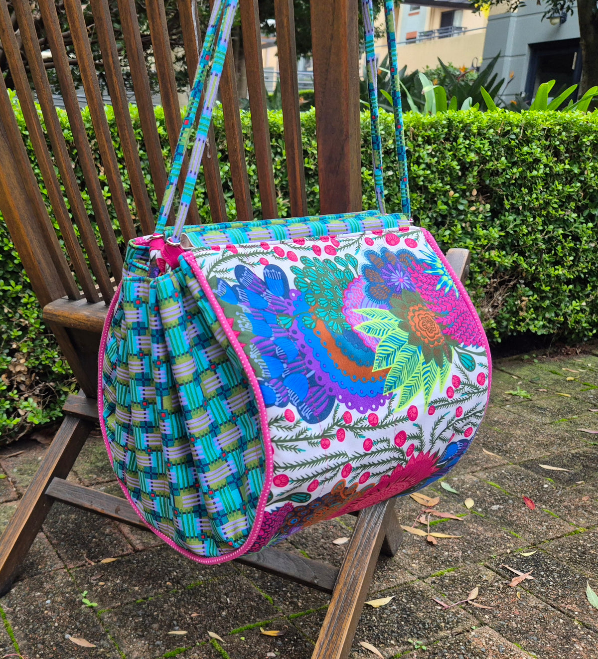 Large Knitting Project Bag – Convertible Shoulder Bag