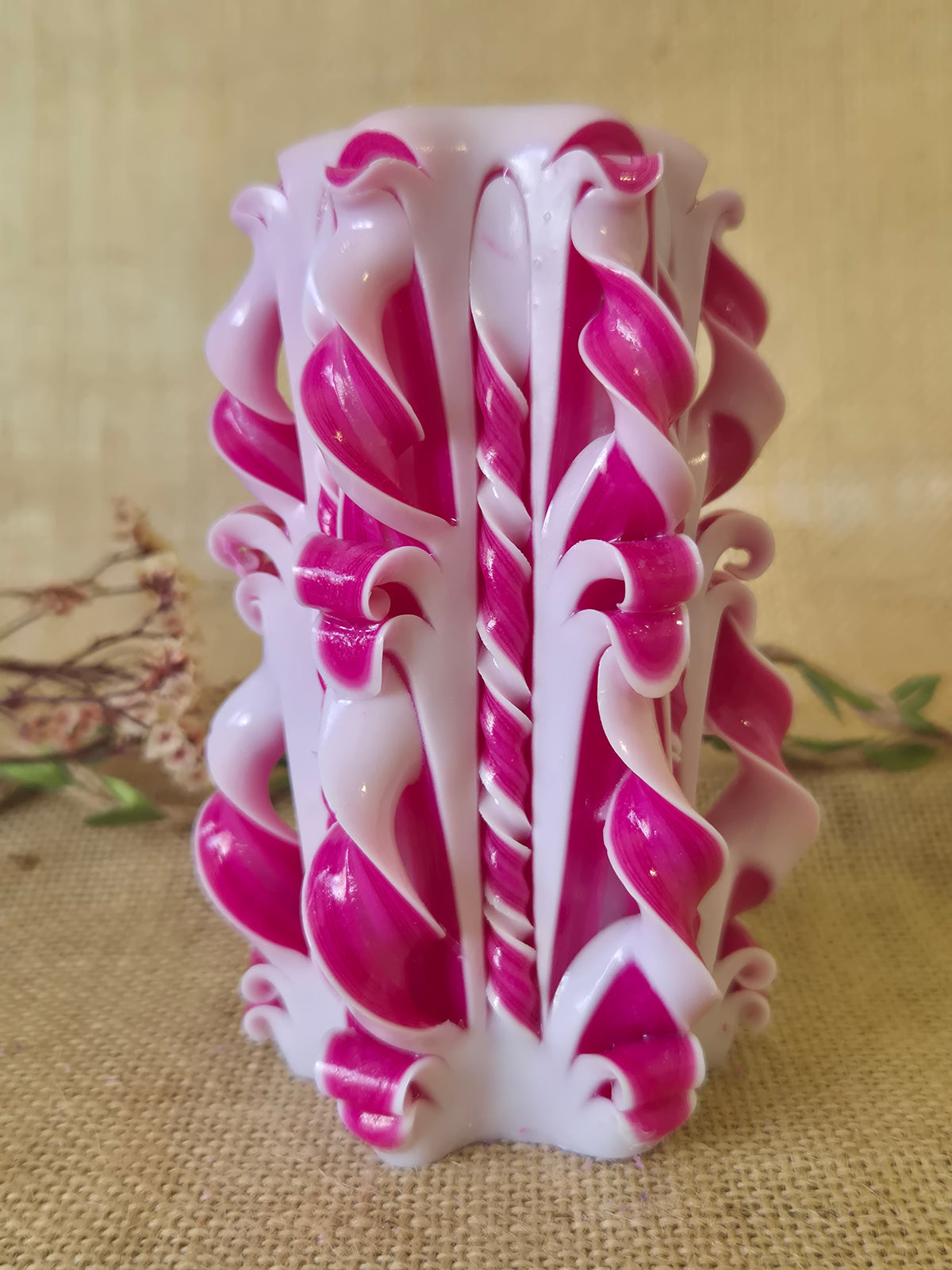 White and Pink 13cm