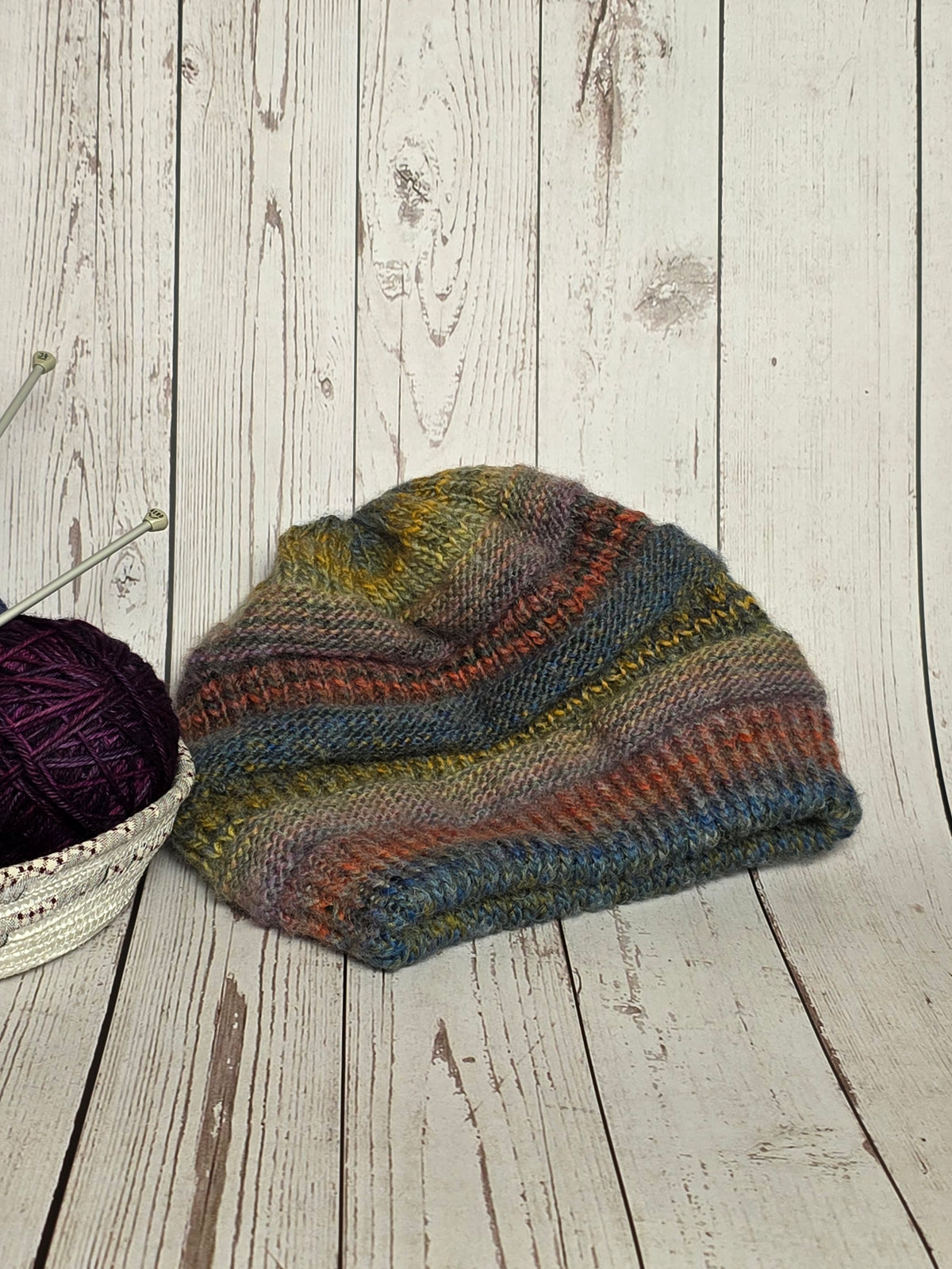 Hand Knitted Slouchy Beanie