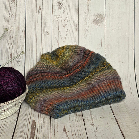 Hand Knitted Slouchy Beanie