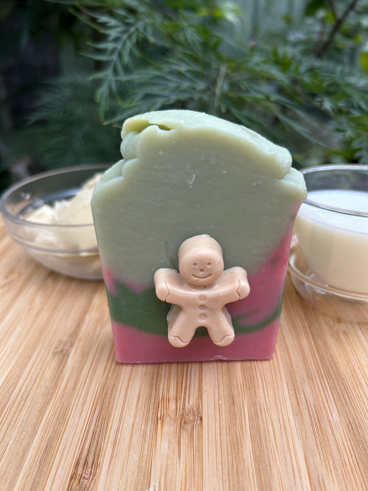 Handmade Yuzu Gingerbread Man Soap | Limited Edition Christmas Bar