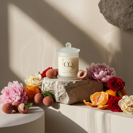 Hand Poured Enchanting scented soy candle -  This is what calm smells like