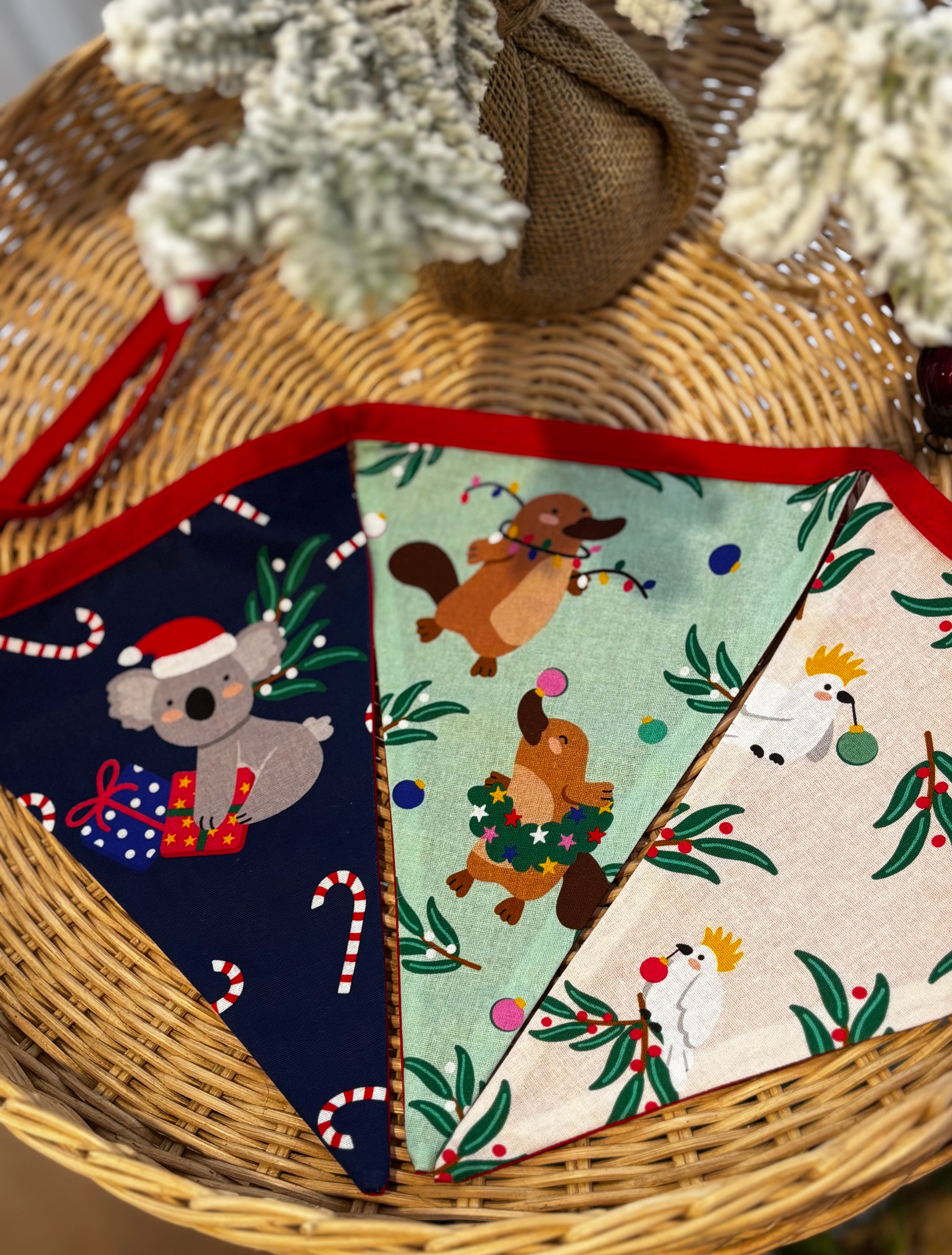 Australiana Christmas' Bunting