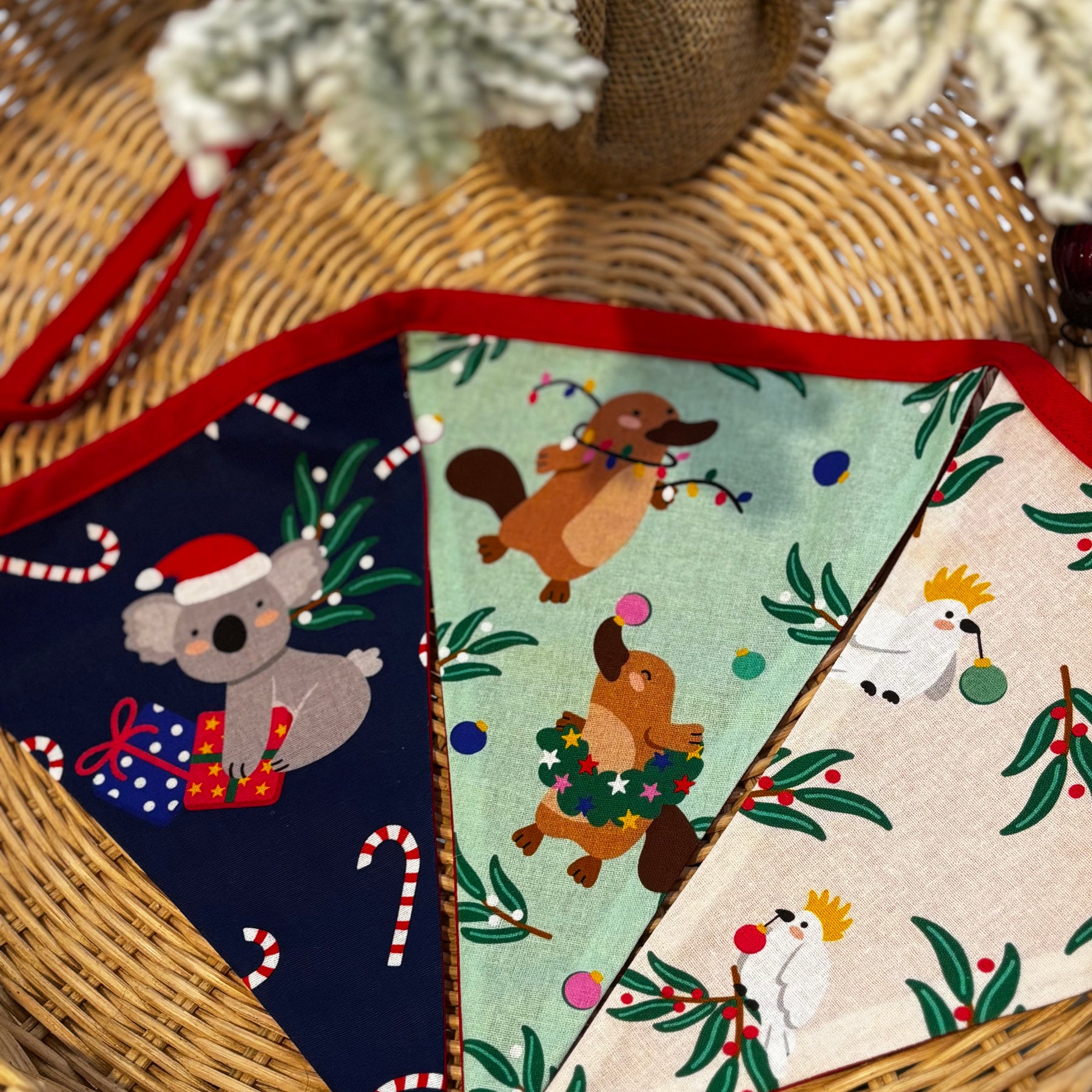 Australiana Christmas' Bunting