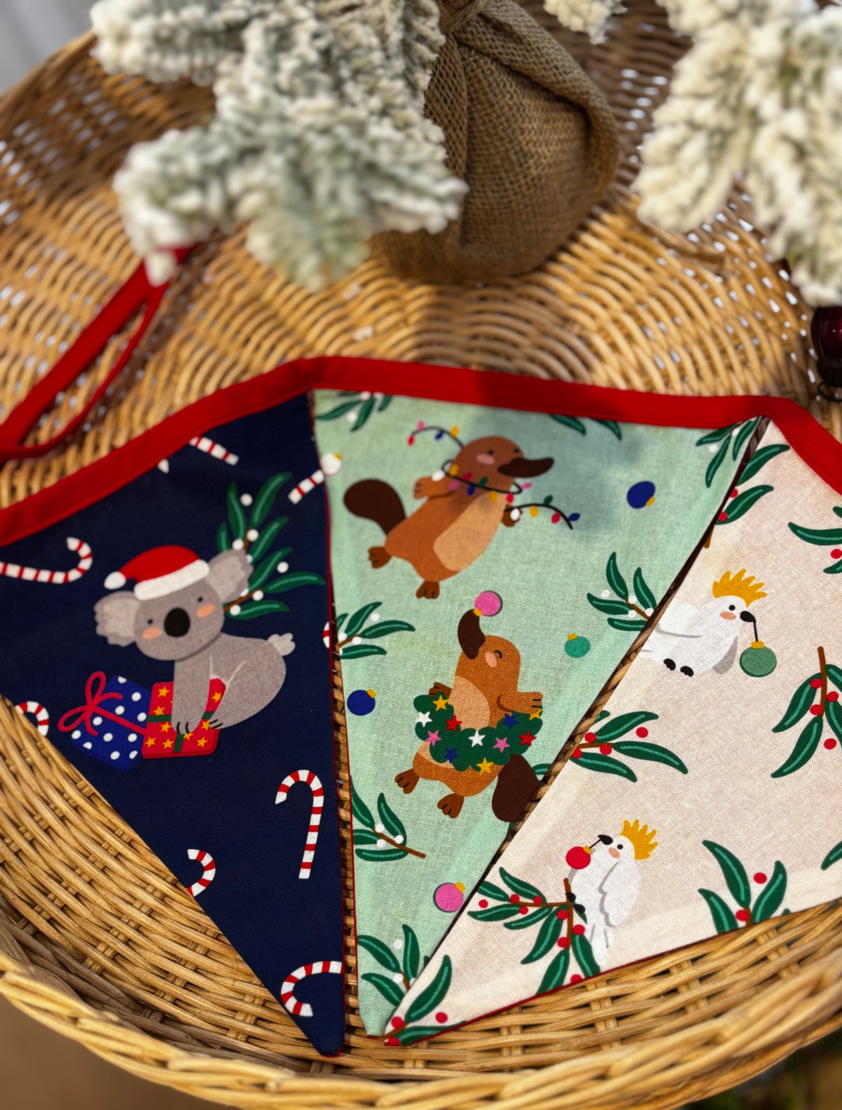 Australiana Christmas' Bunting