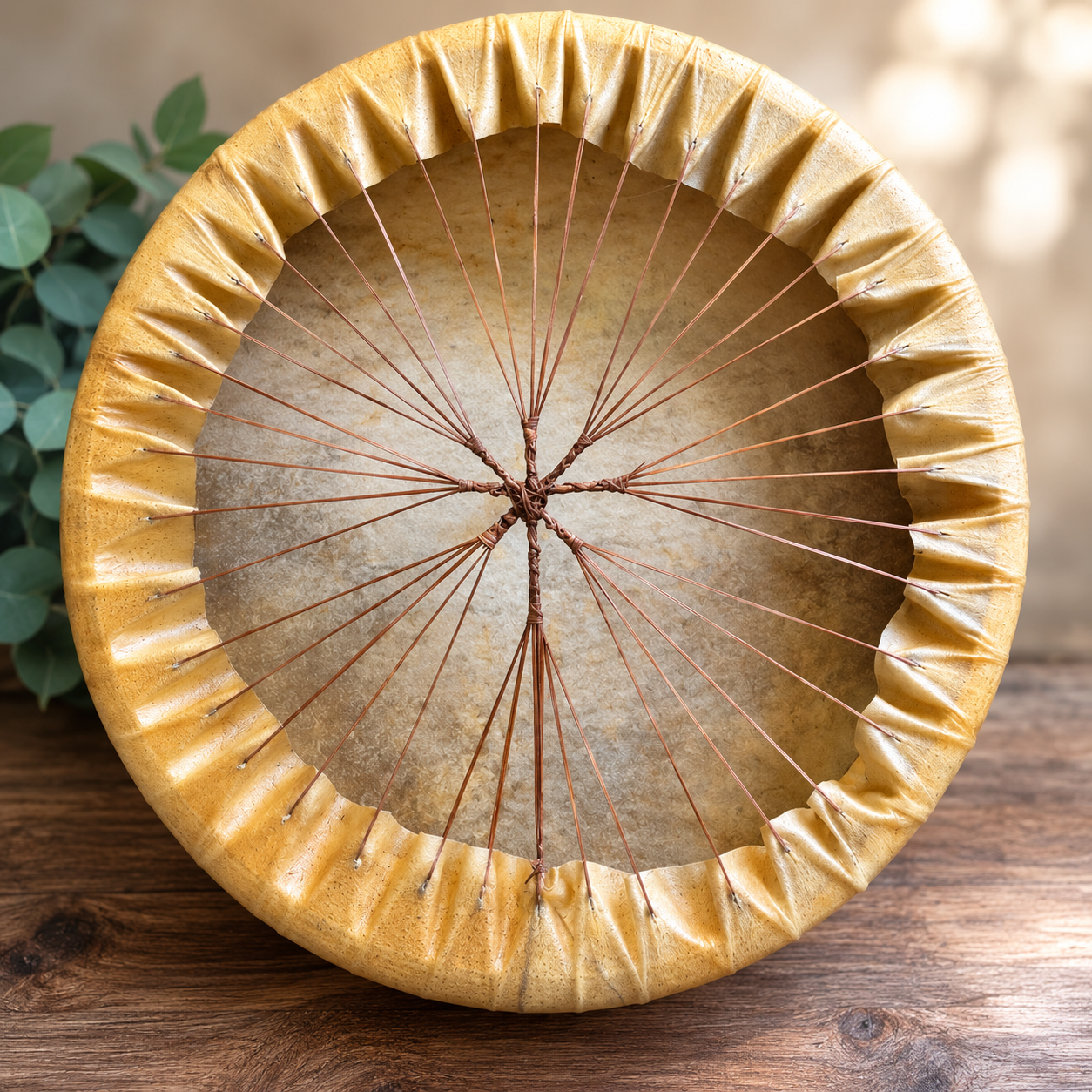 Spirit In her Hide - Medicine Drum 16”