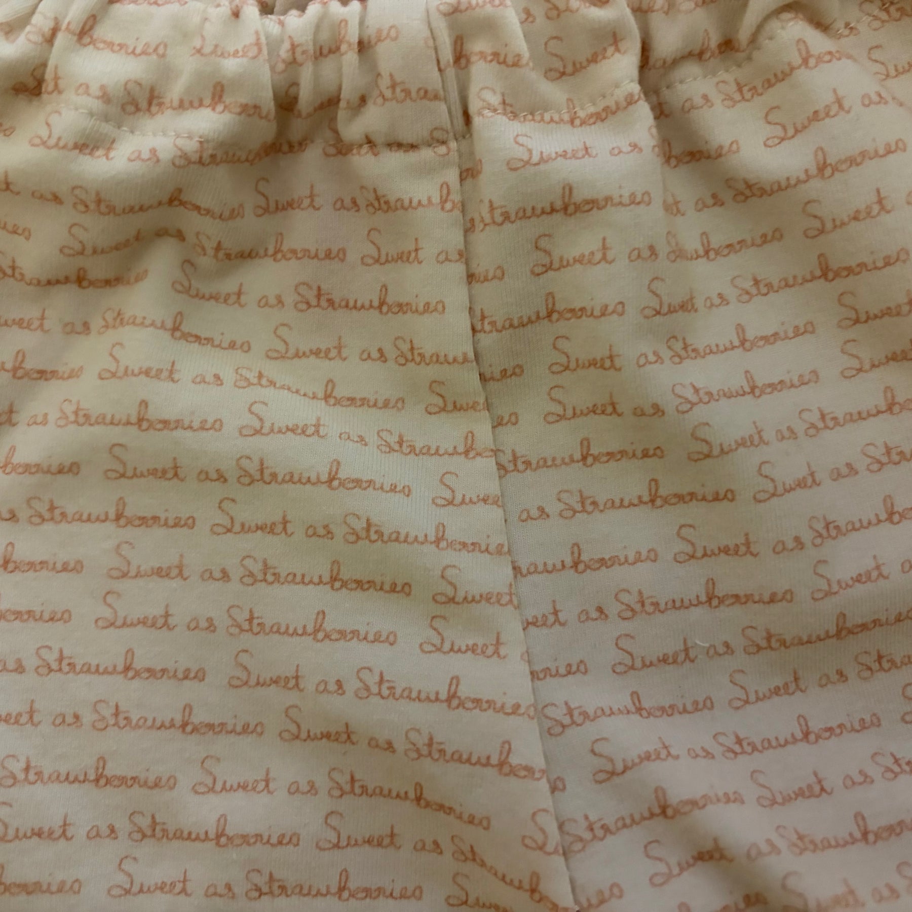 STRAWBERRY PJ’s 0-3 months