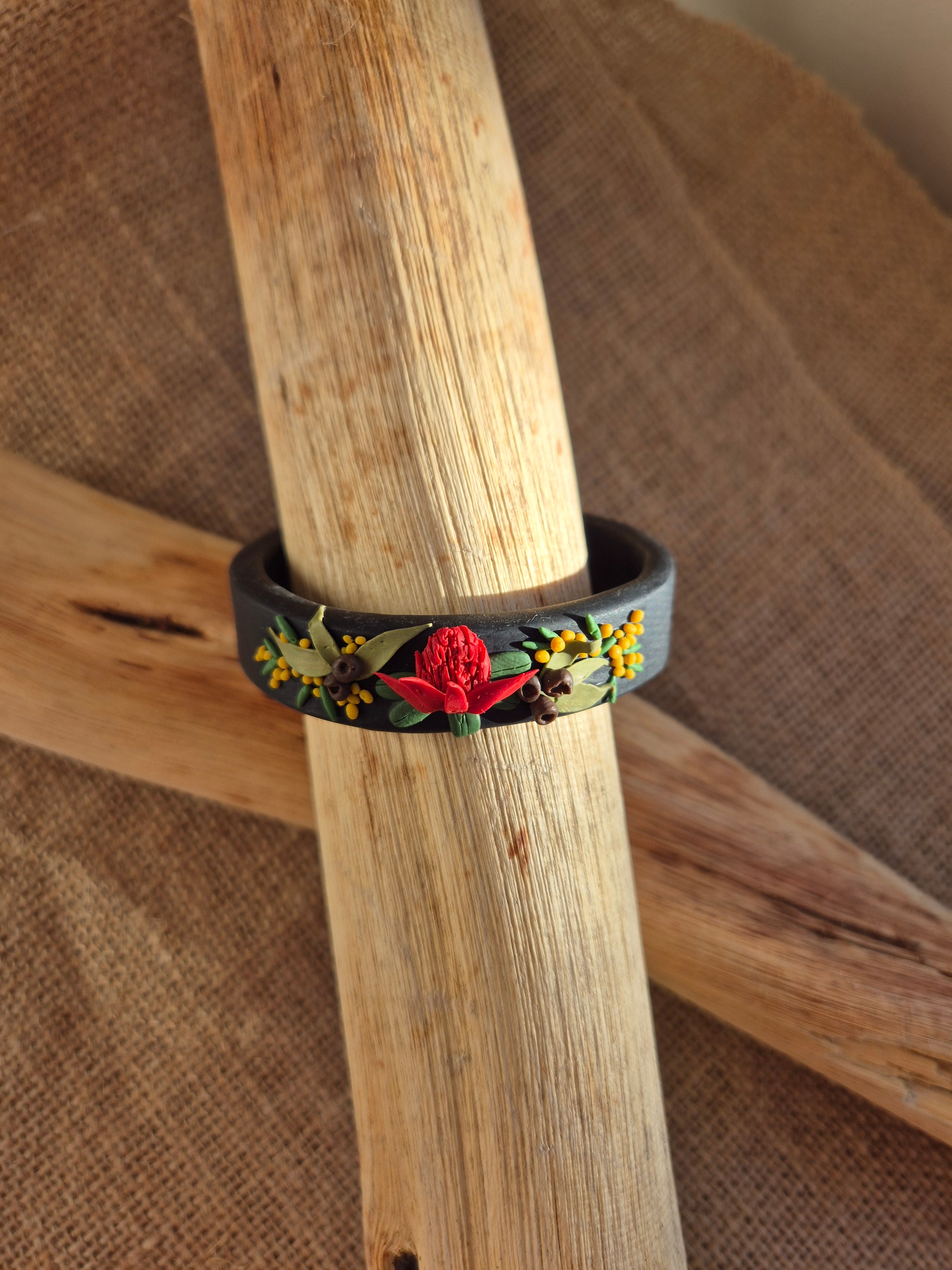 Australiana Native Flora Cuffs/Bangles