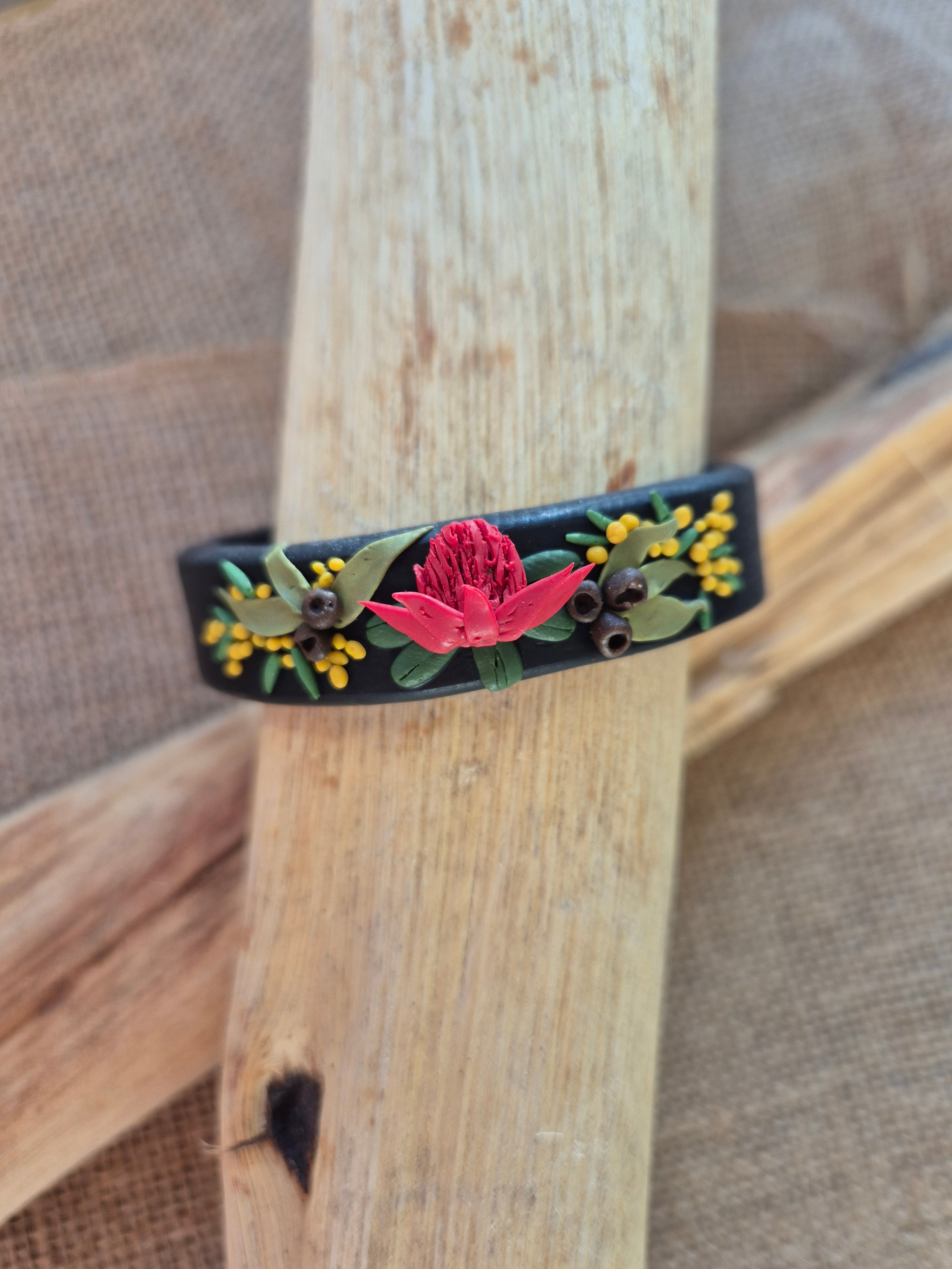 Australiana Native Flora Cuffs/Bangles