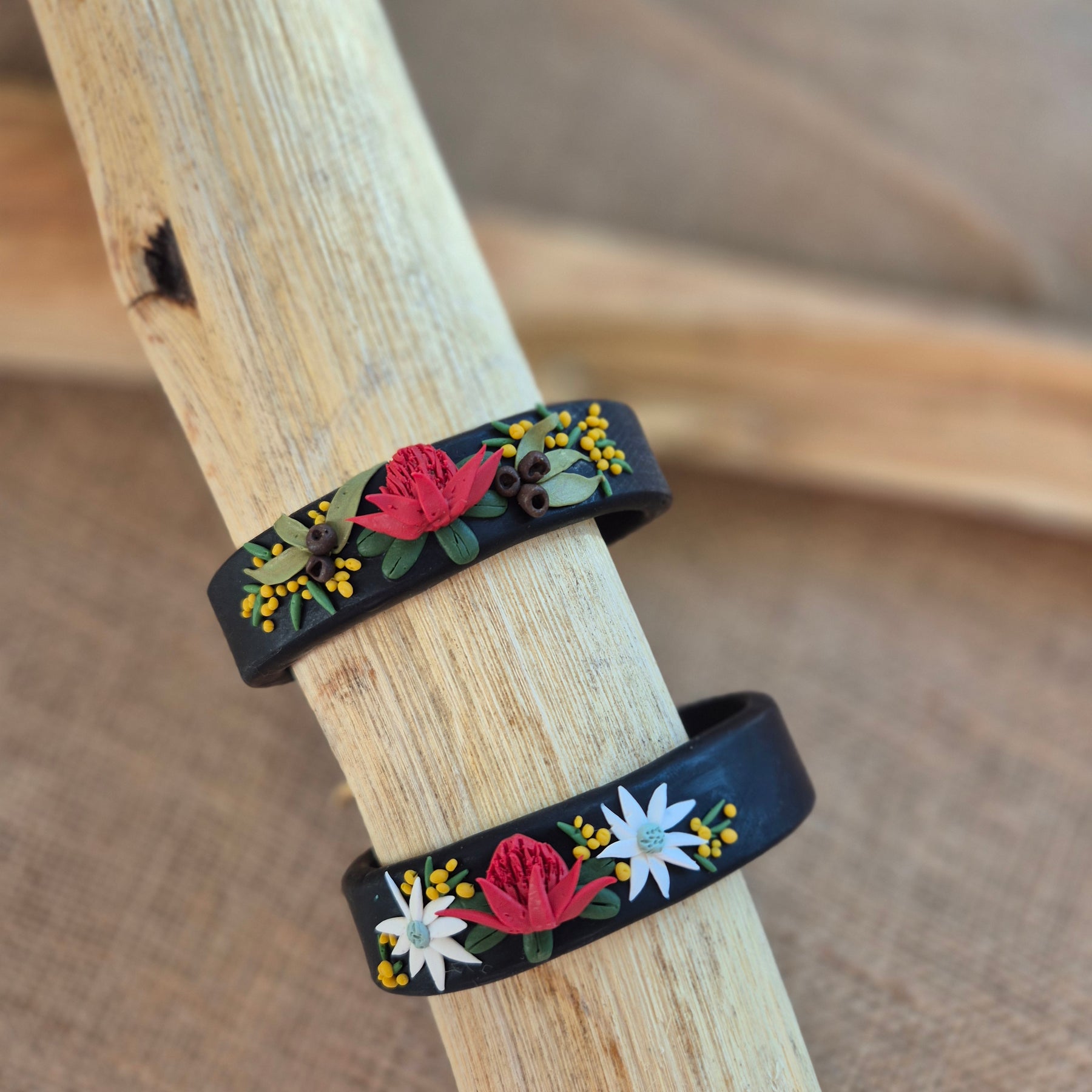 Australiana Native Flora Cuffs/Bangles