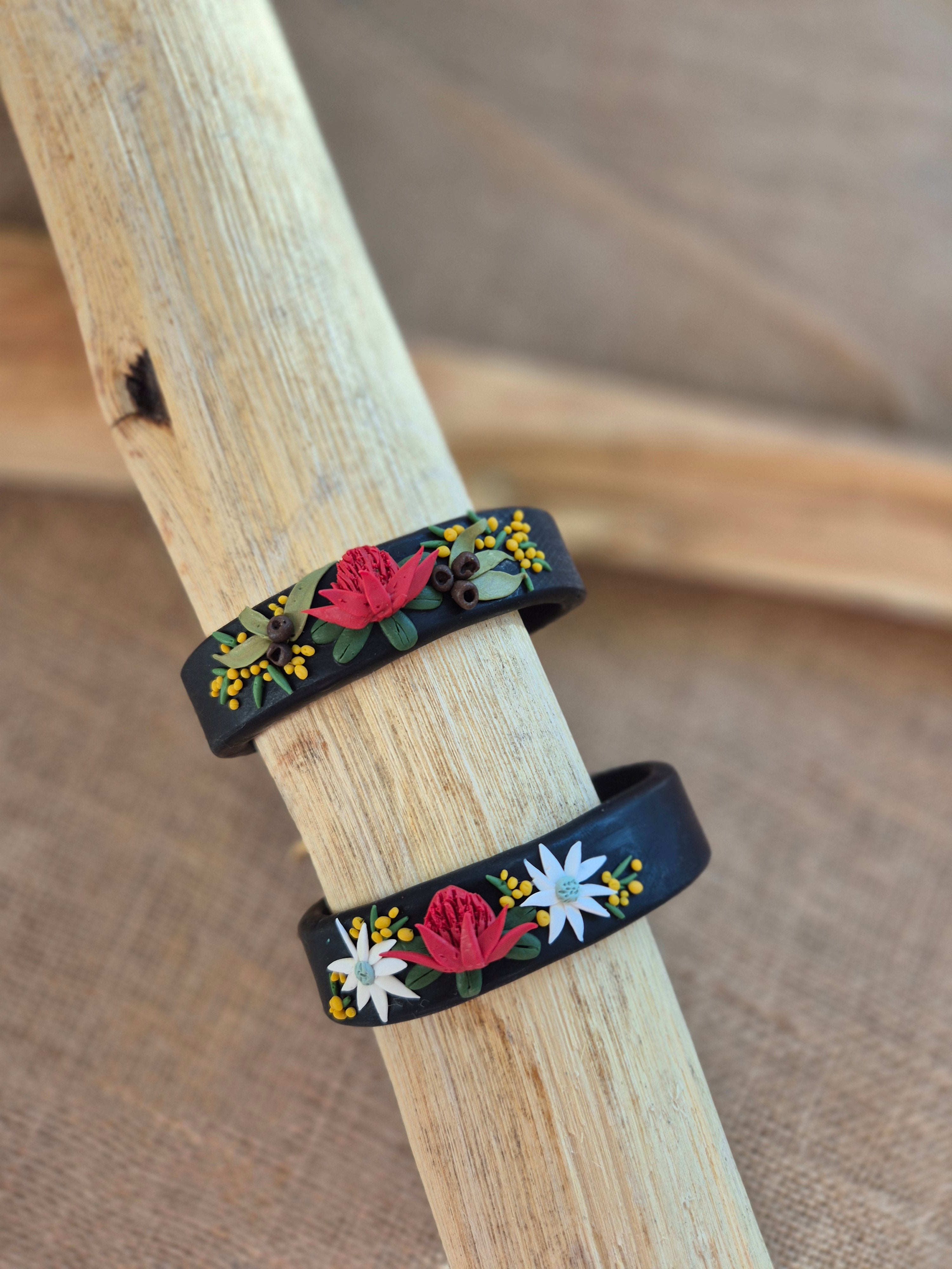 Australiana Native Flora Cuffs/Bangles